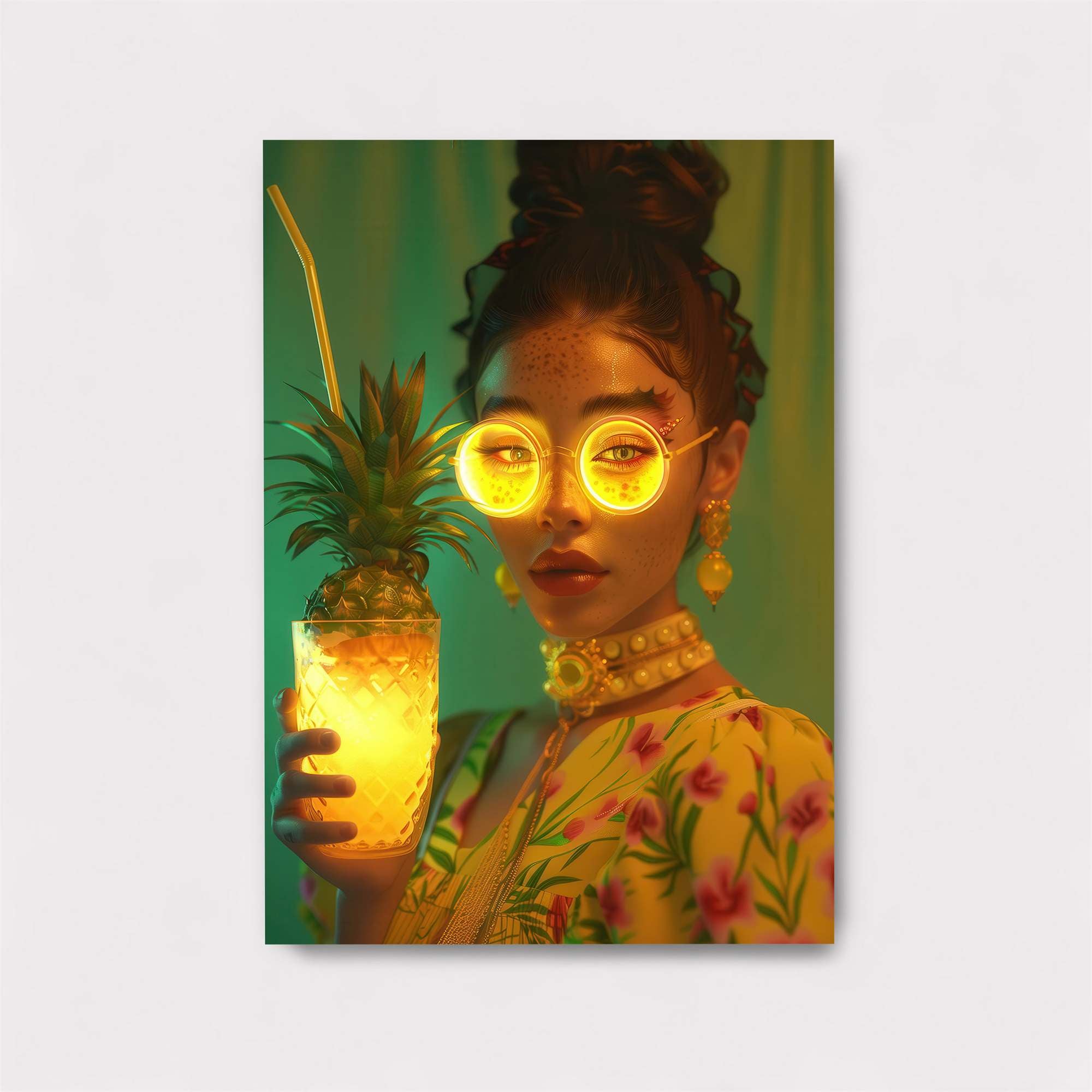Pineapple Radiance Safe Wall Magnetic / M