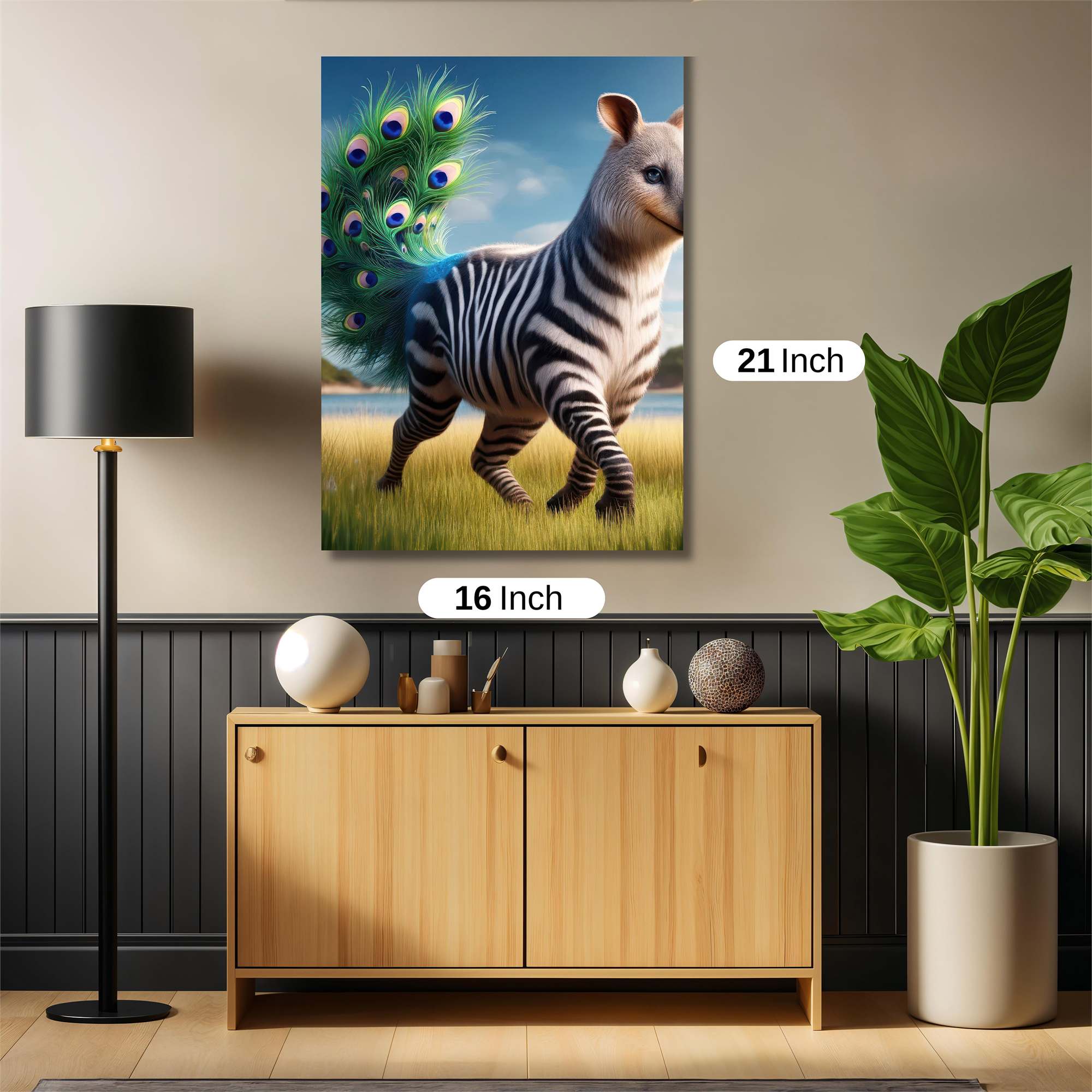 ZebraWhimsy Safe Wall Magnetic / M