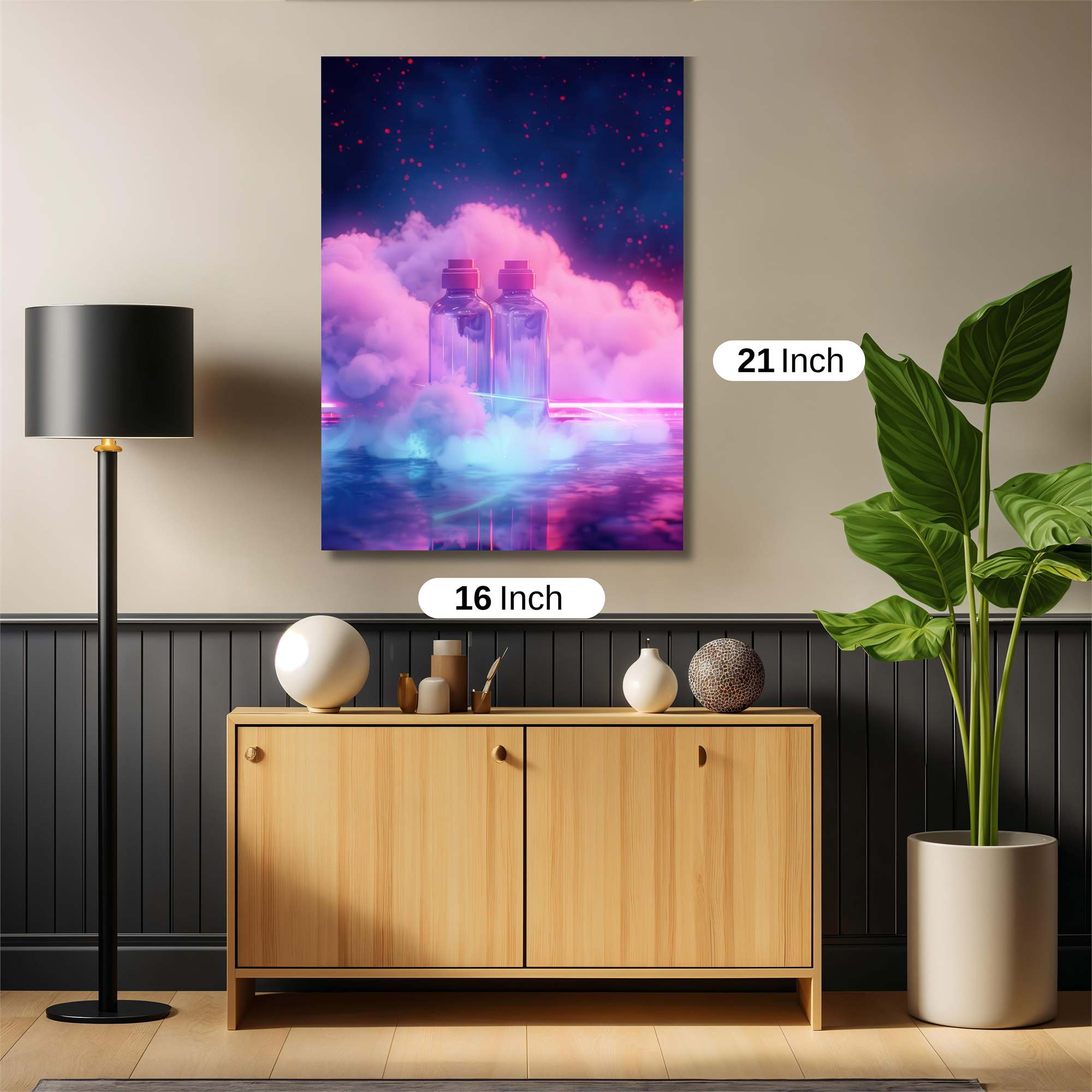 Bottles Dream Safe Wall Magnetic / M