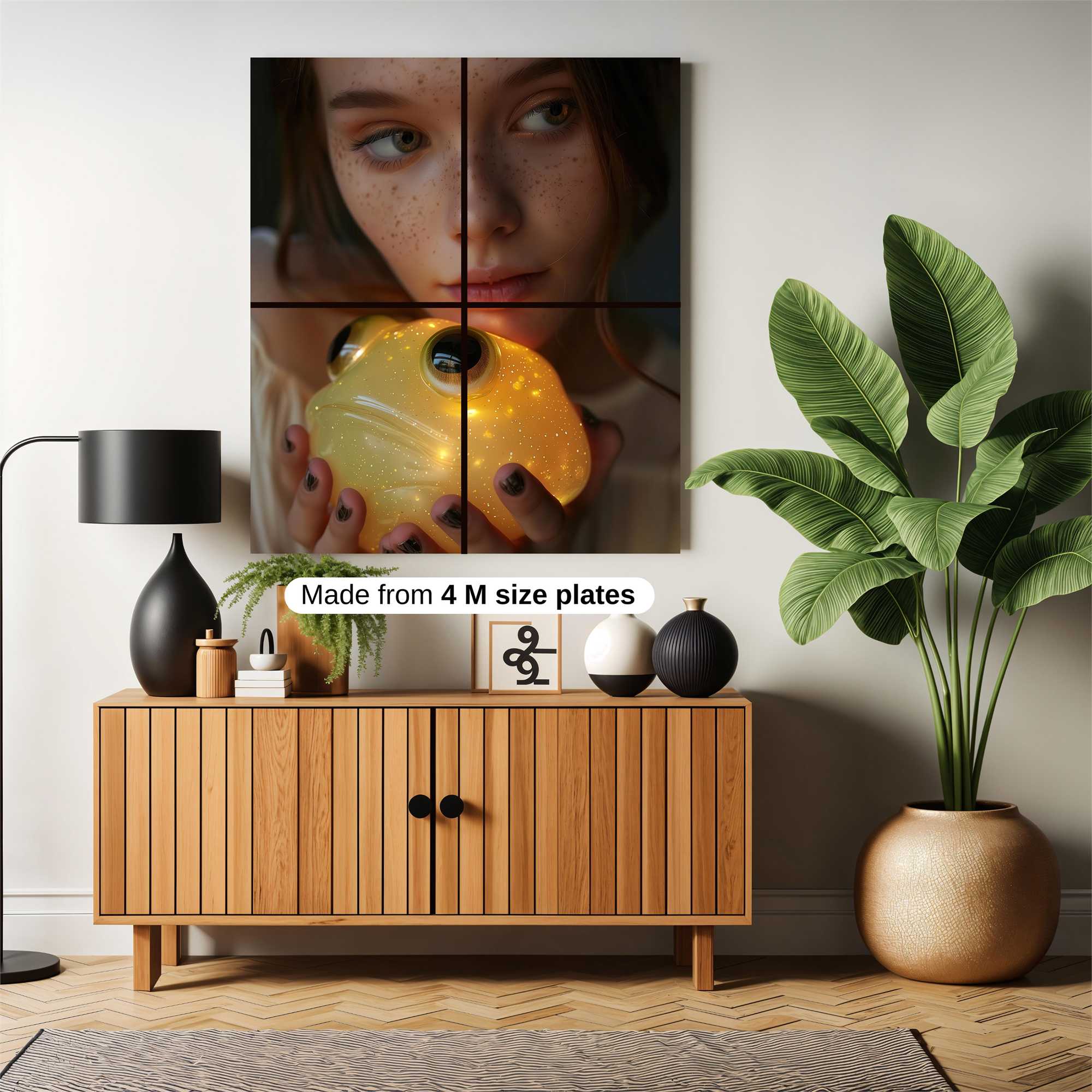 Frog Glow Safe Wall Magnetic / M