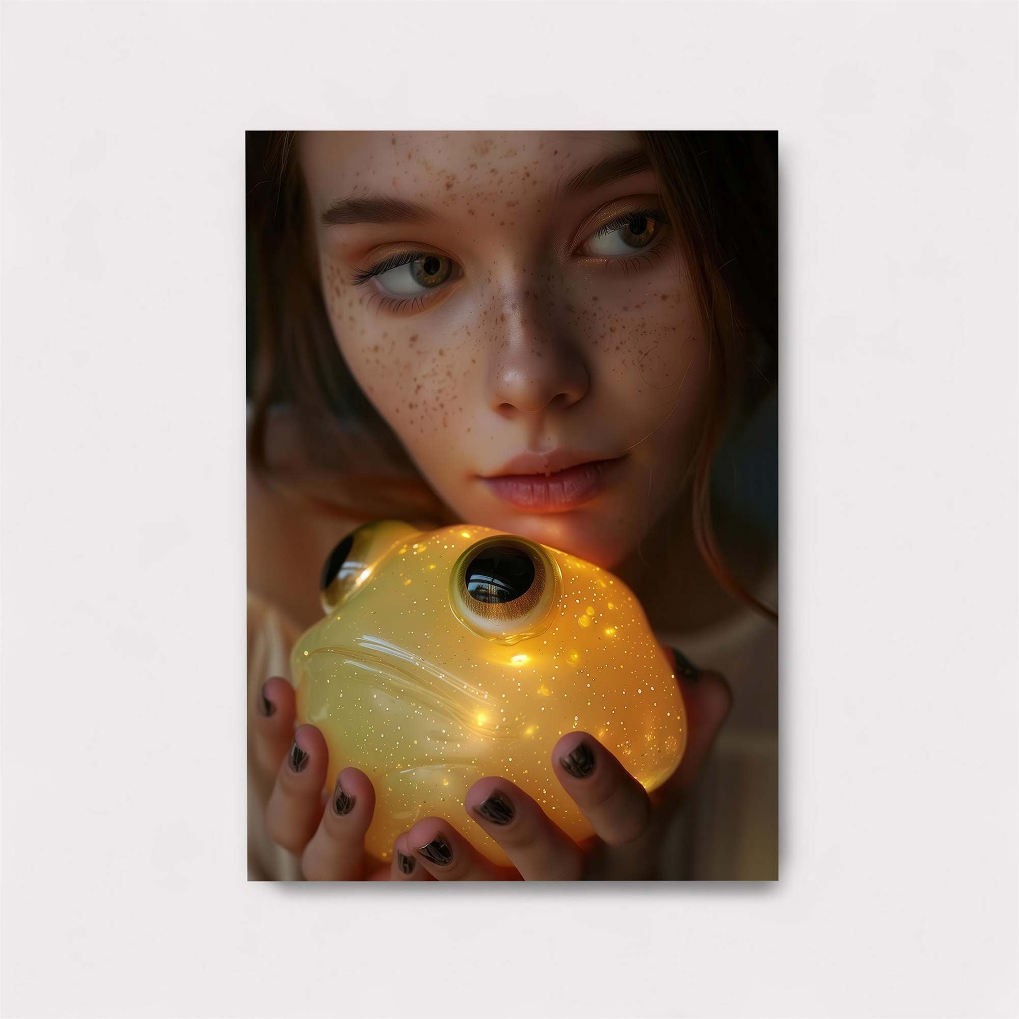 Frog Glow Safe Wall Magnetic / M