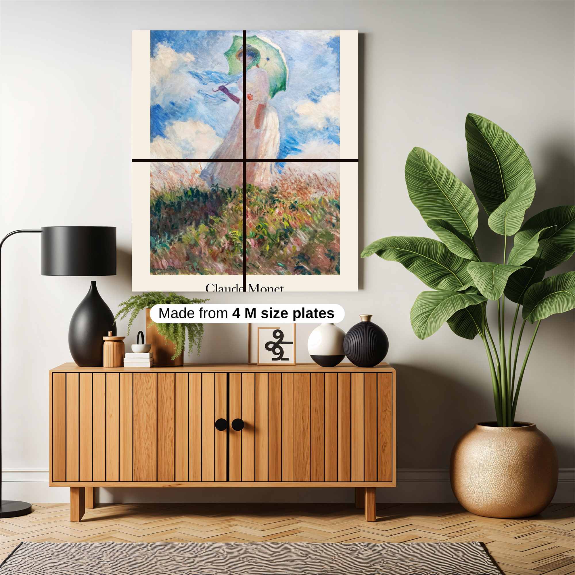 Monet's Serenity Safe Wall Magnetic / M