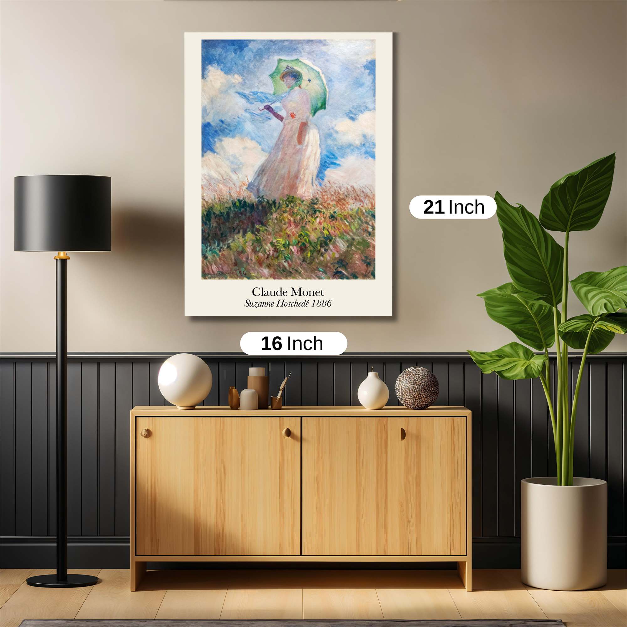 Monet's Serenity Safe Wall Magnetic / M