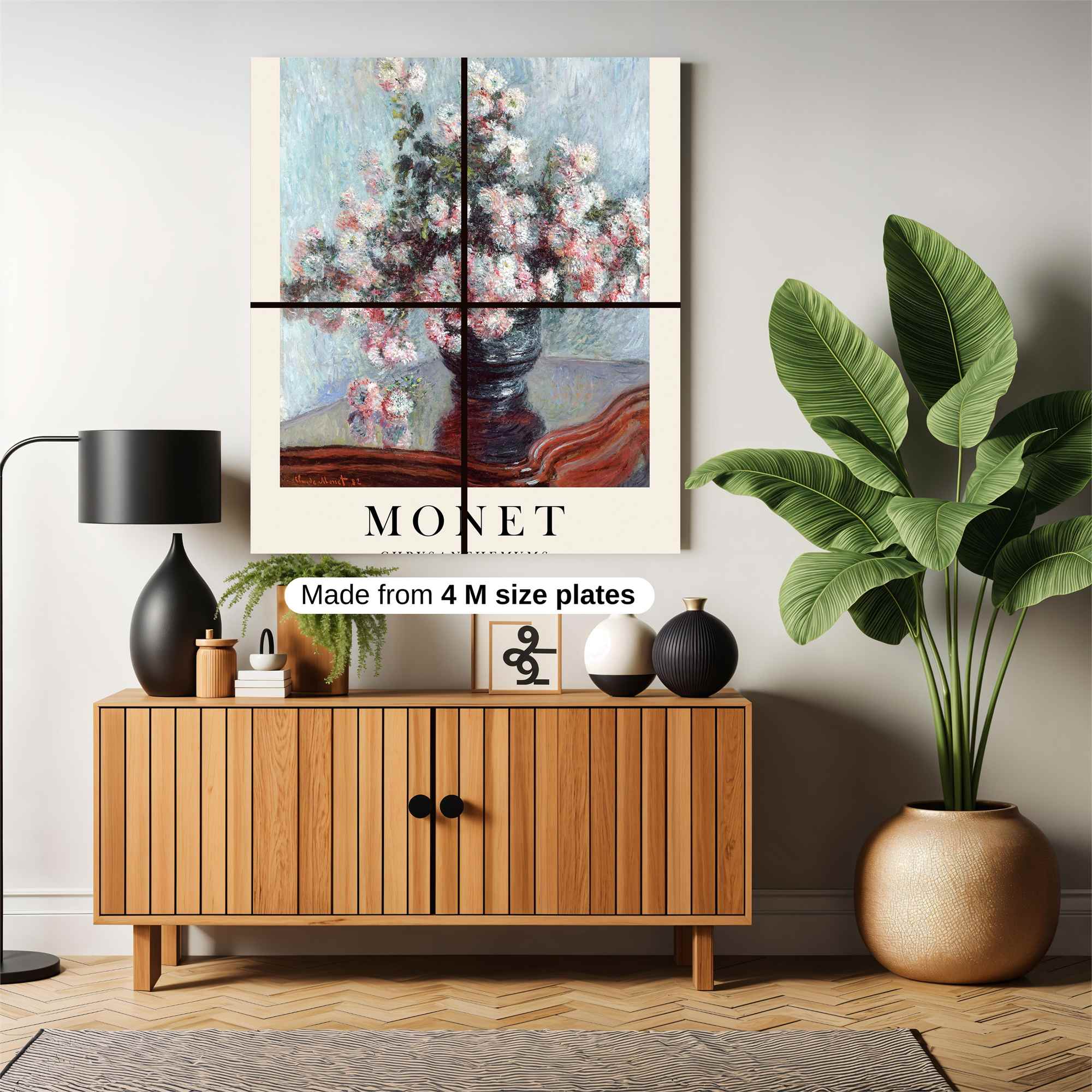 Monet's Serenity Safe Wall Magnetic / M
