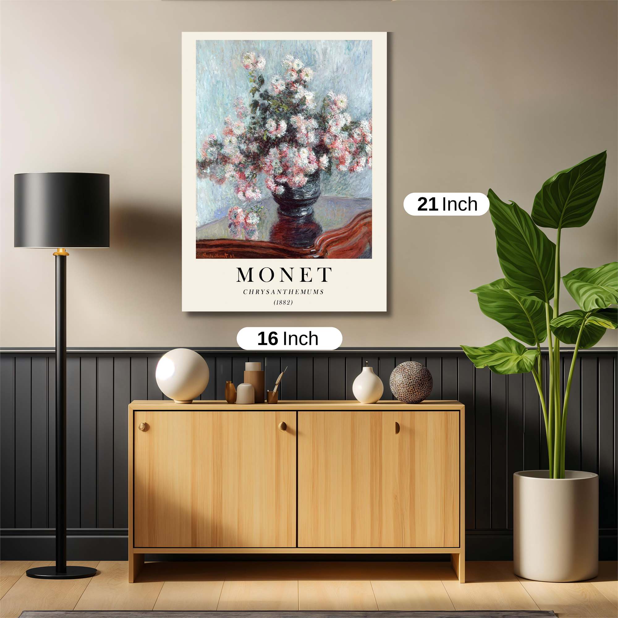 Monet's Serenity Safe Wall Magnetic / M