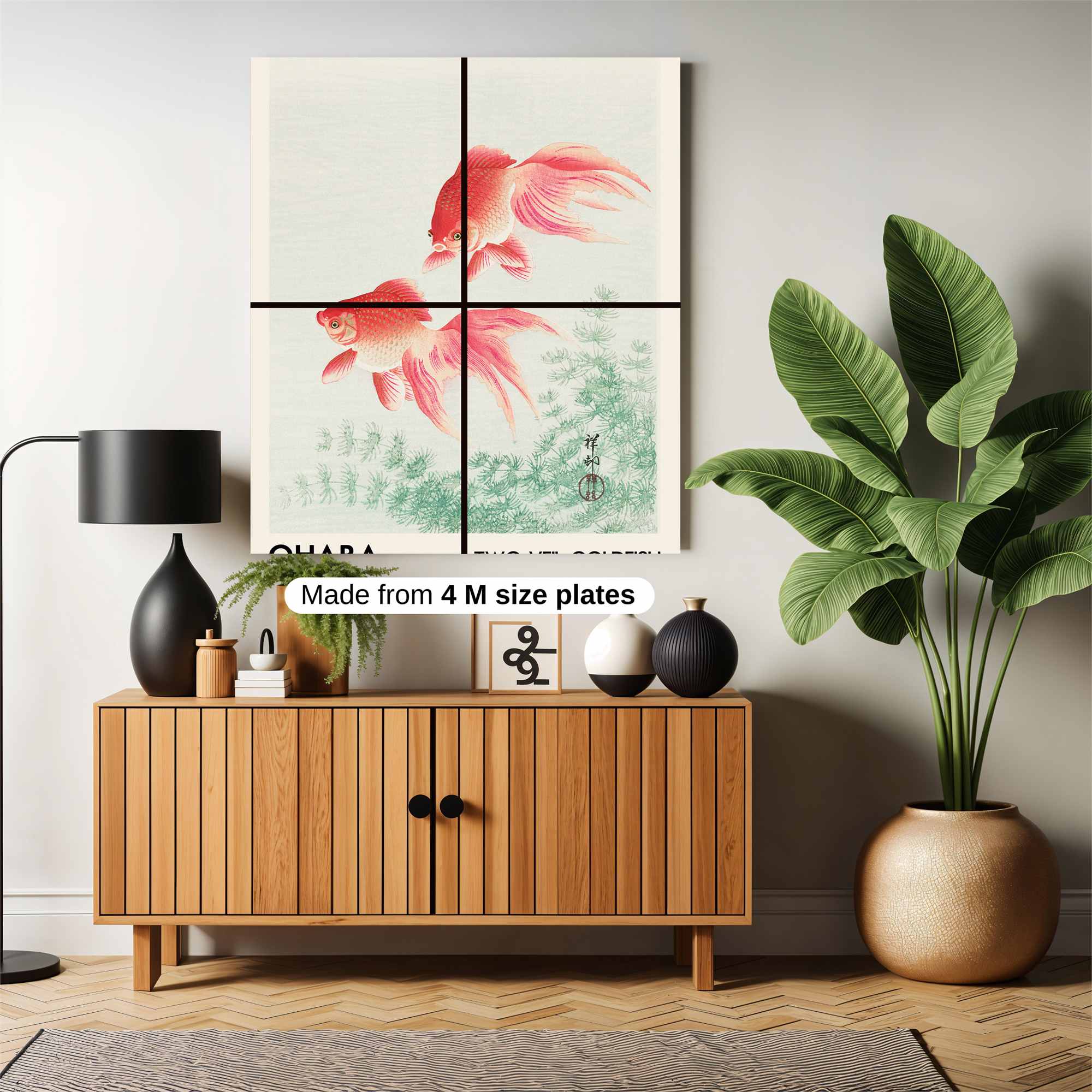 Goldfish Serenity Safe Wall Magnetic / M