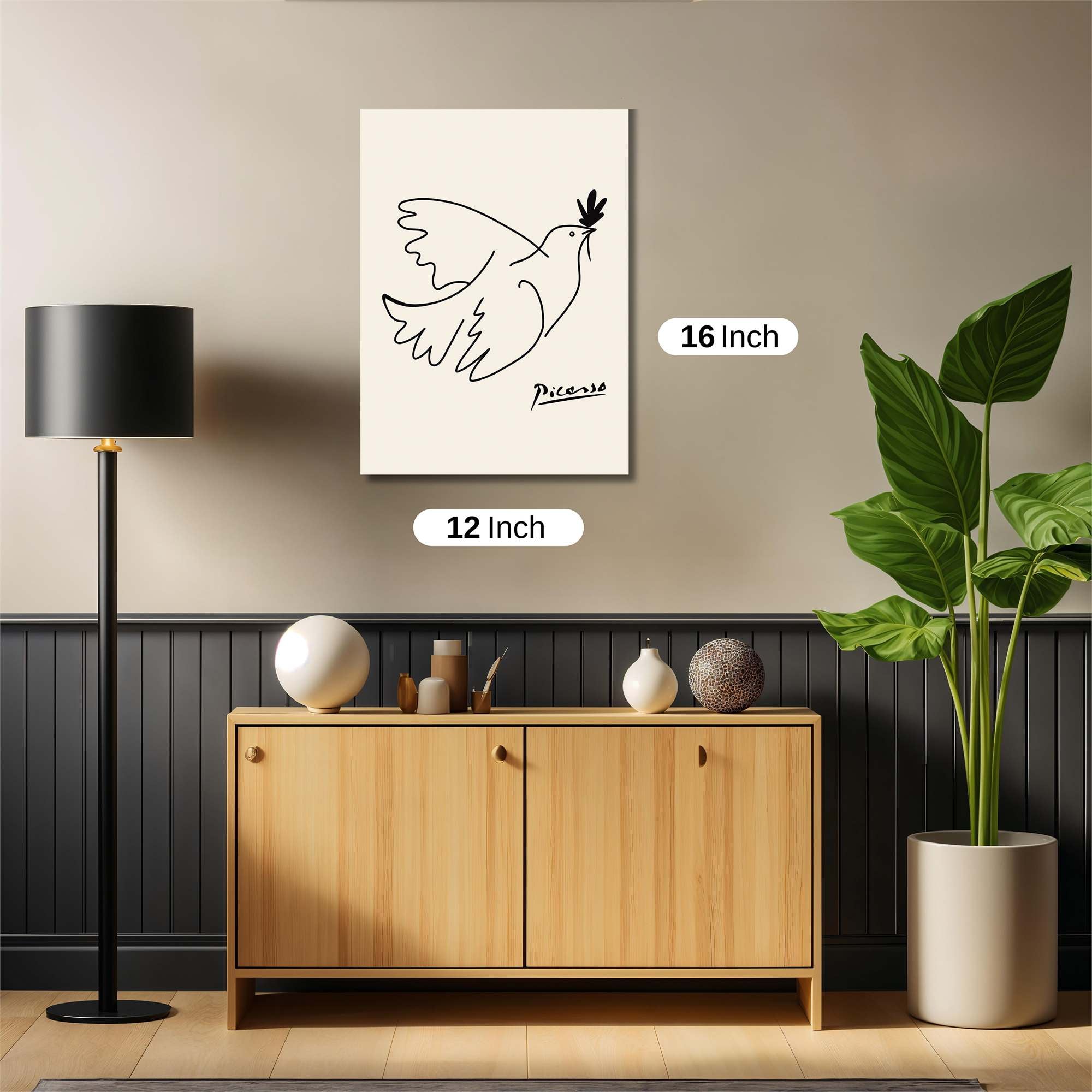 Picasso Peace Safe Wall Magnetic / M