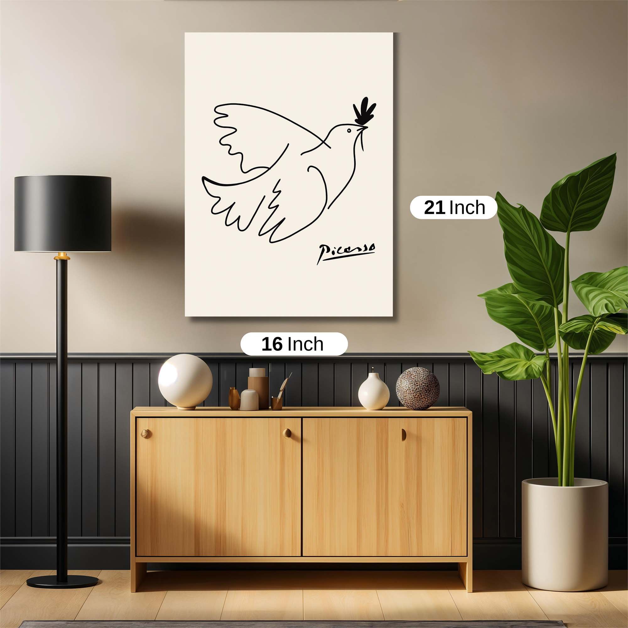Picasso Peace Safe Wall Magnetic / M