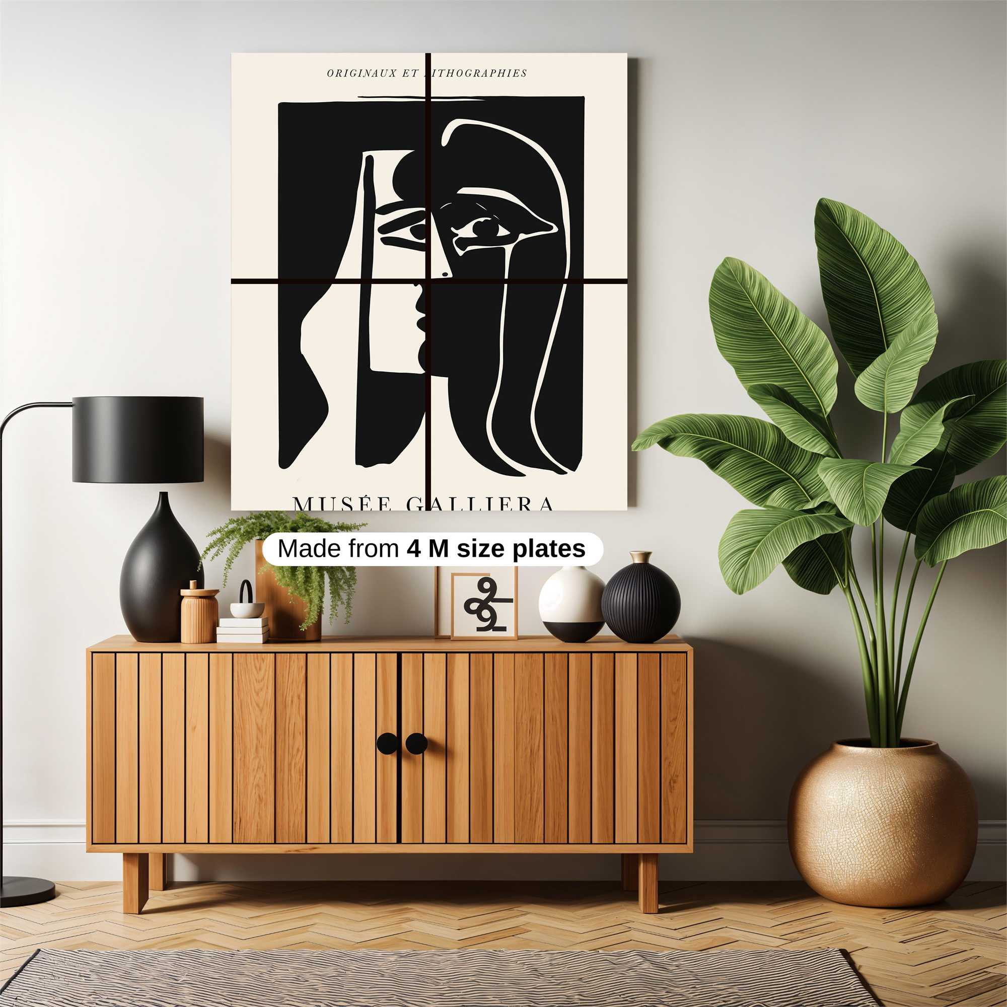 Picasso Pensive Safe Wall Magnetic / M