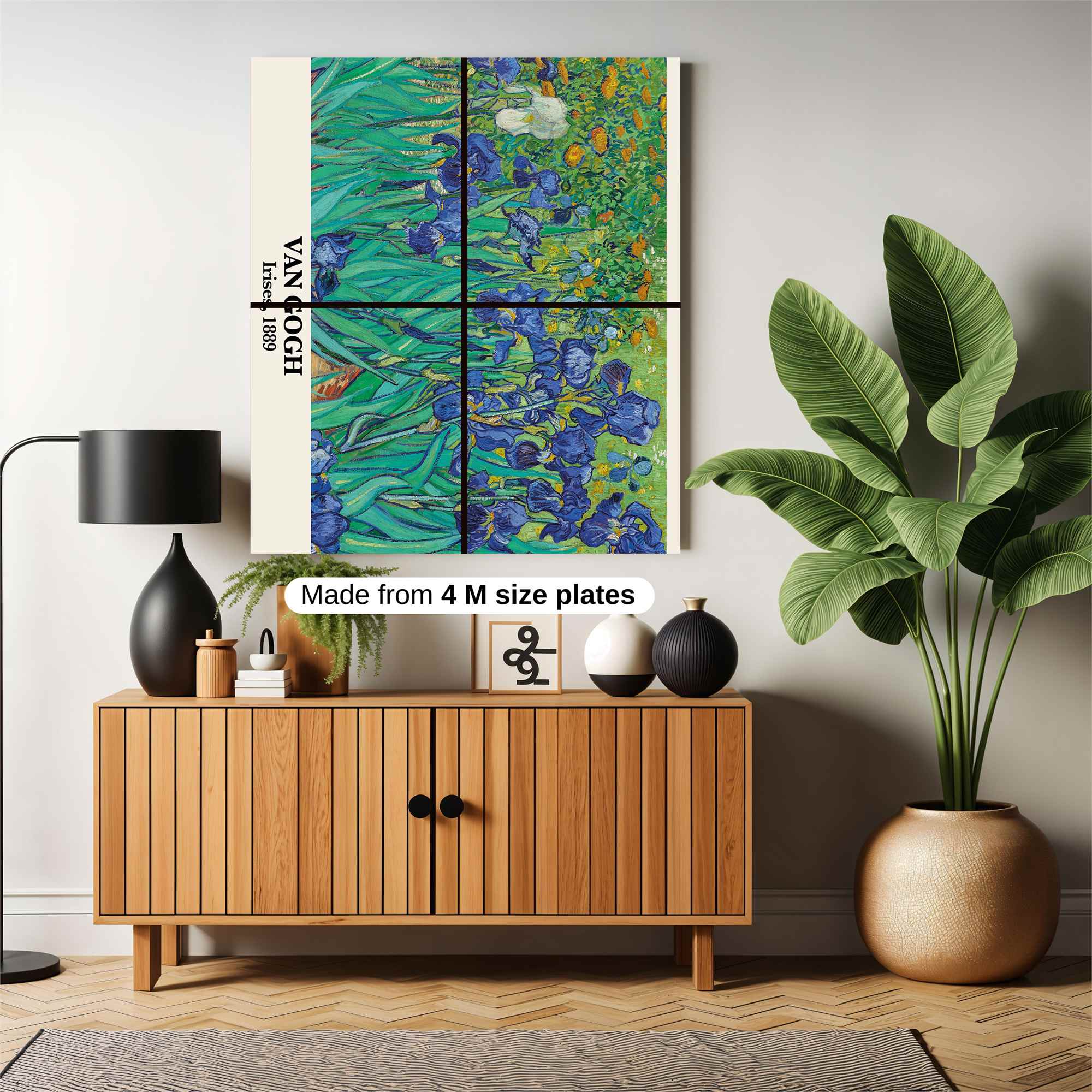 Van Gogh's Serenity Safe Wall Magnetic / M