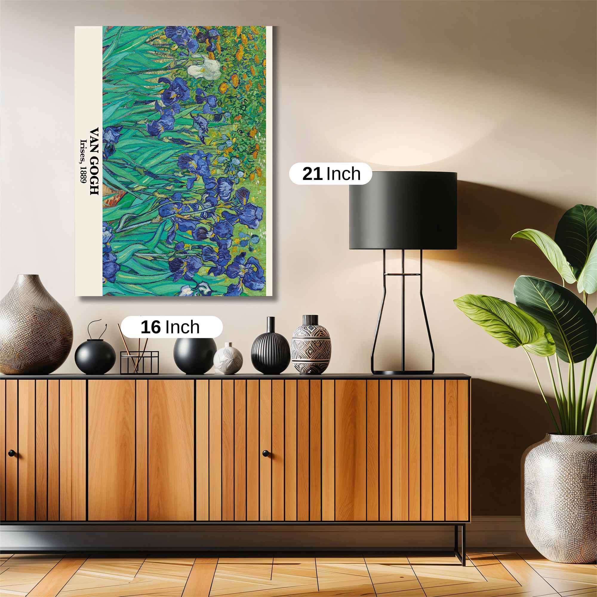 Van Gogh's Serenity Safe Wall Magnetic / M