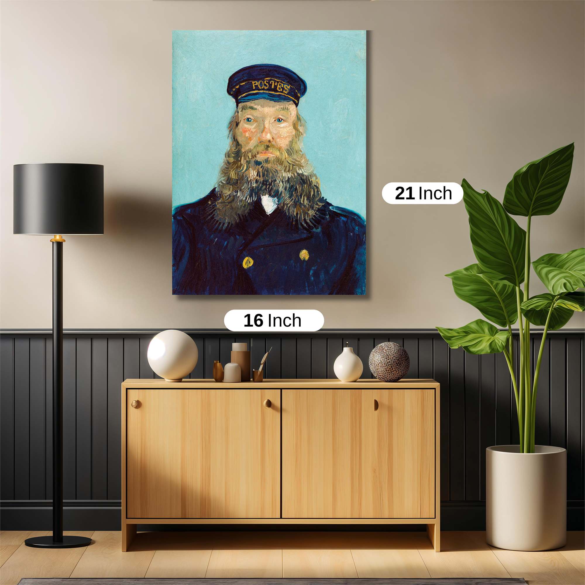 Postman Pensive Safe Wall Magnetic / M