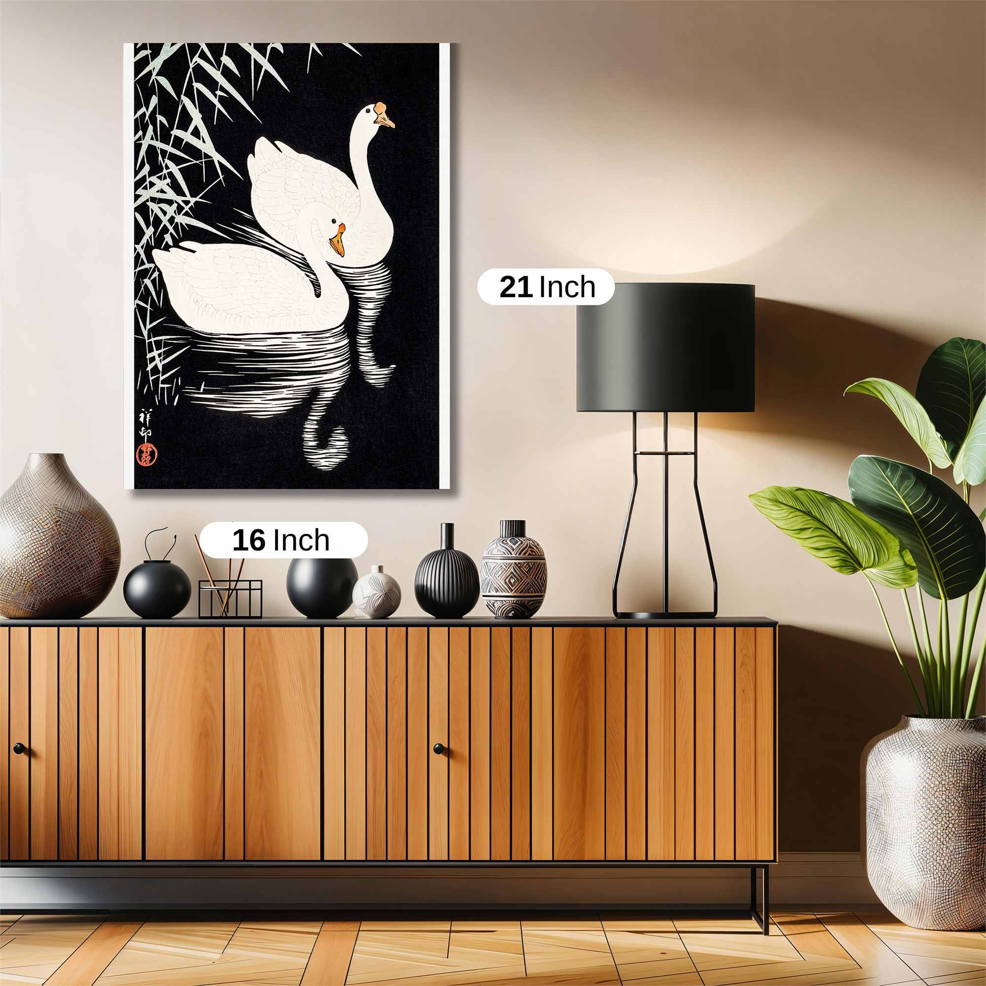 Swan Serenity Safe Wall Magnetic / M