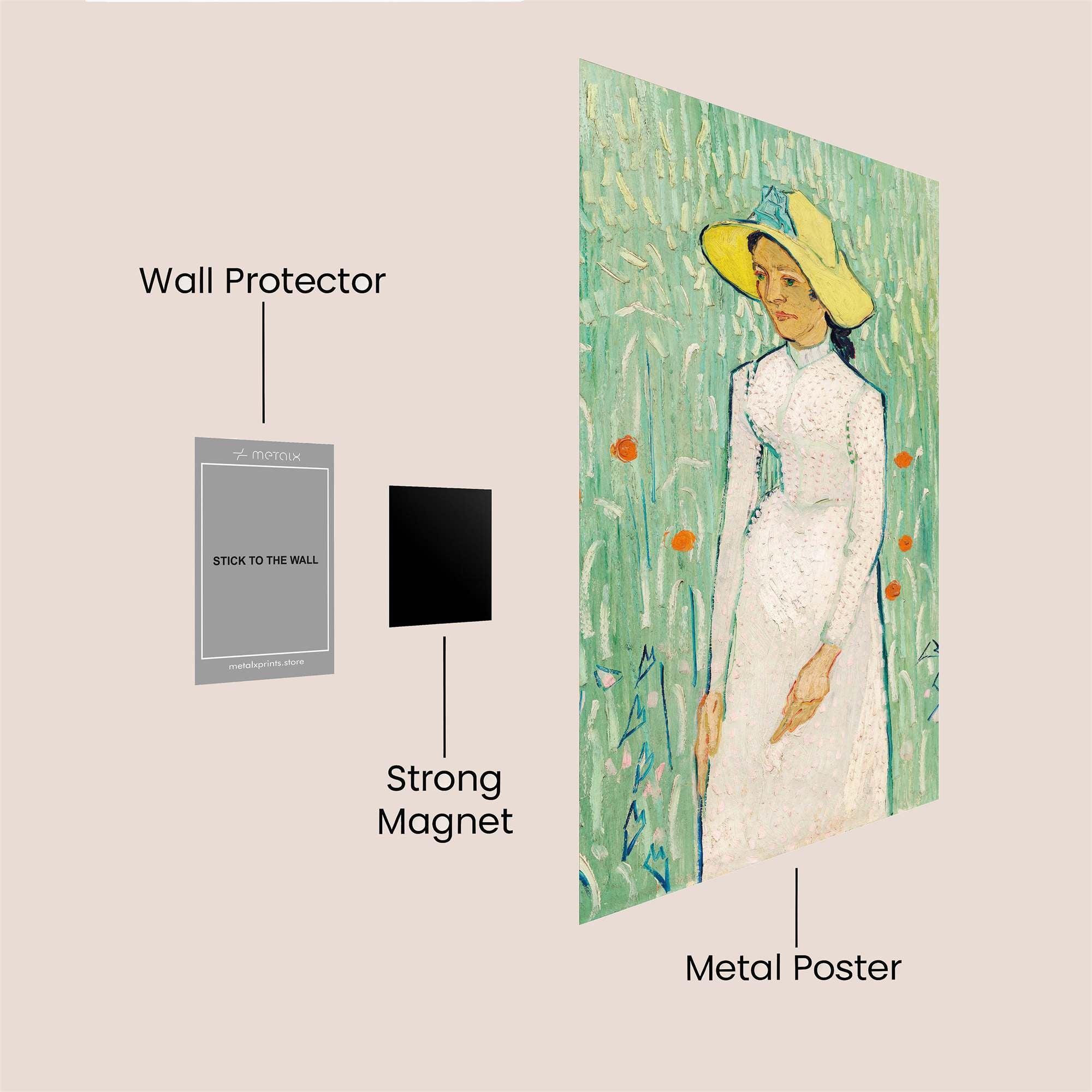 Madame Serenity Safe Wall Magnetic / M