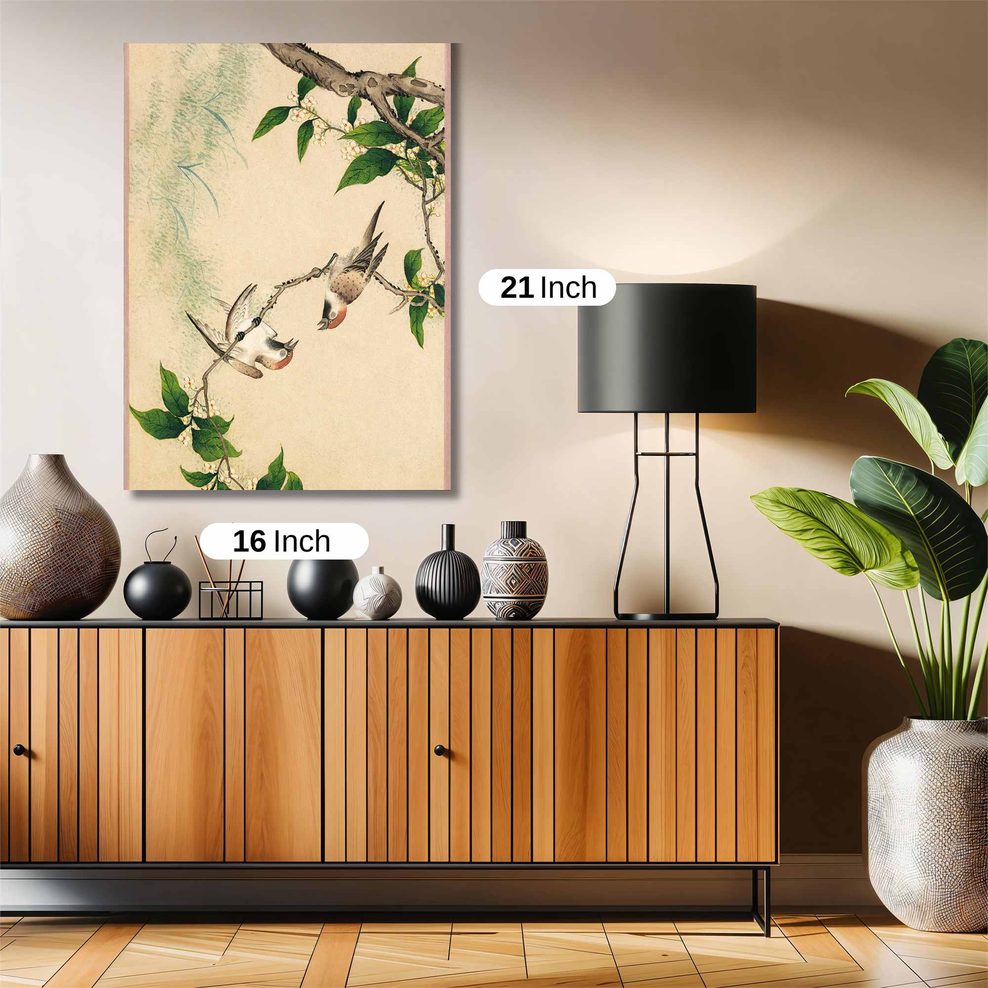 Birds Whimsy Safe Wall Magnetic / M