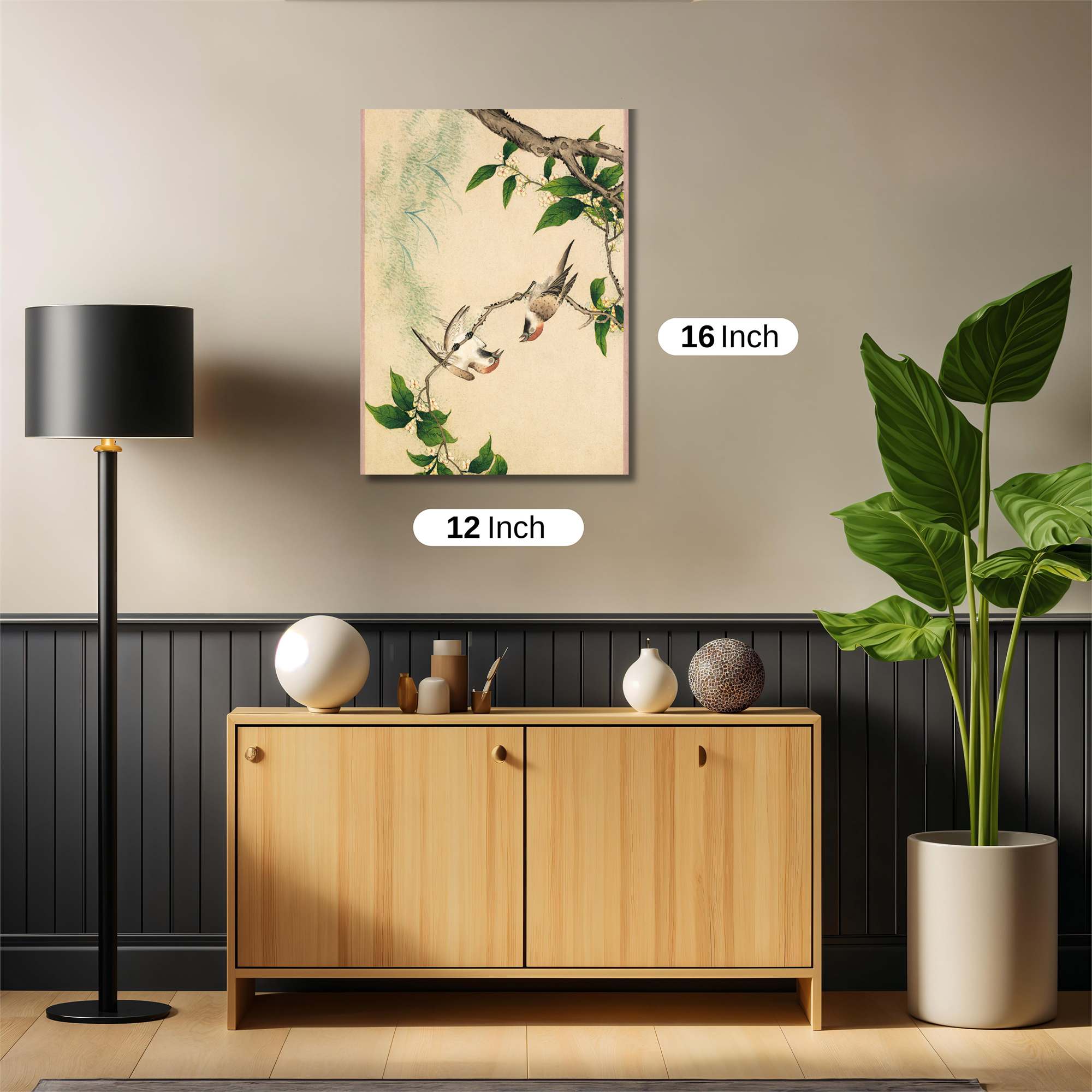 Birds Whimsy Safe Wall Magnetic / M