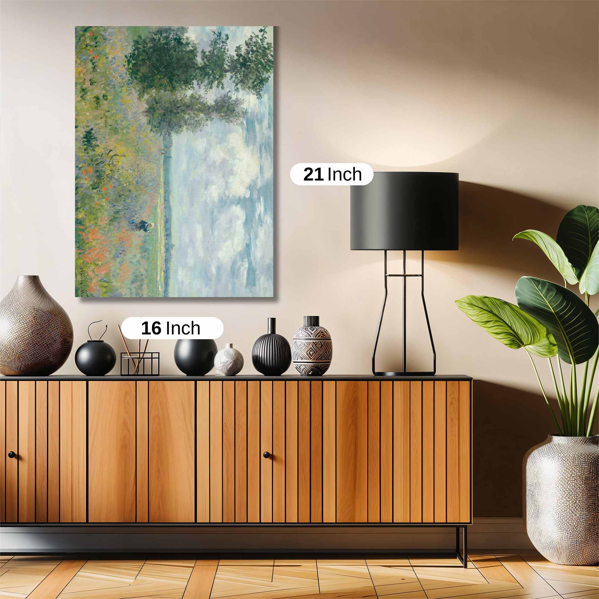 Monet Serenity Safe Wall Magnetic / M