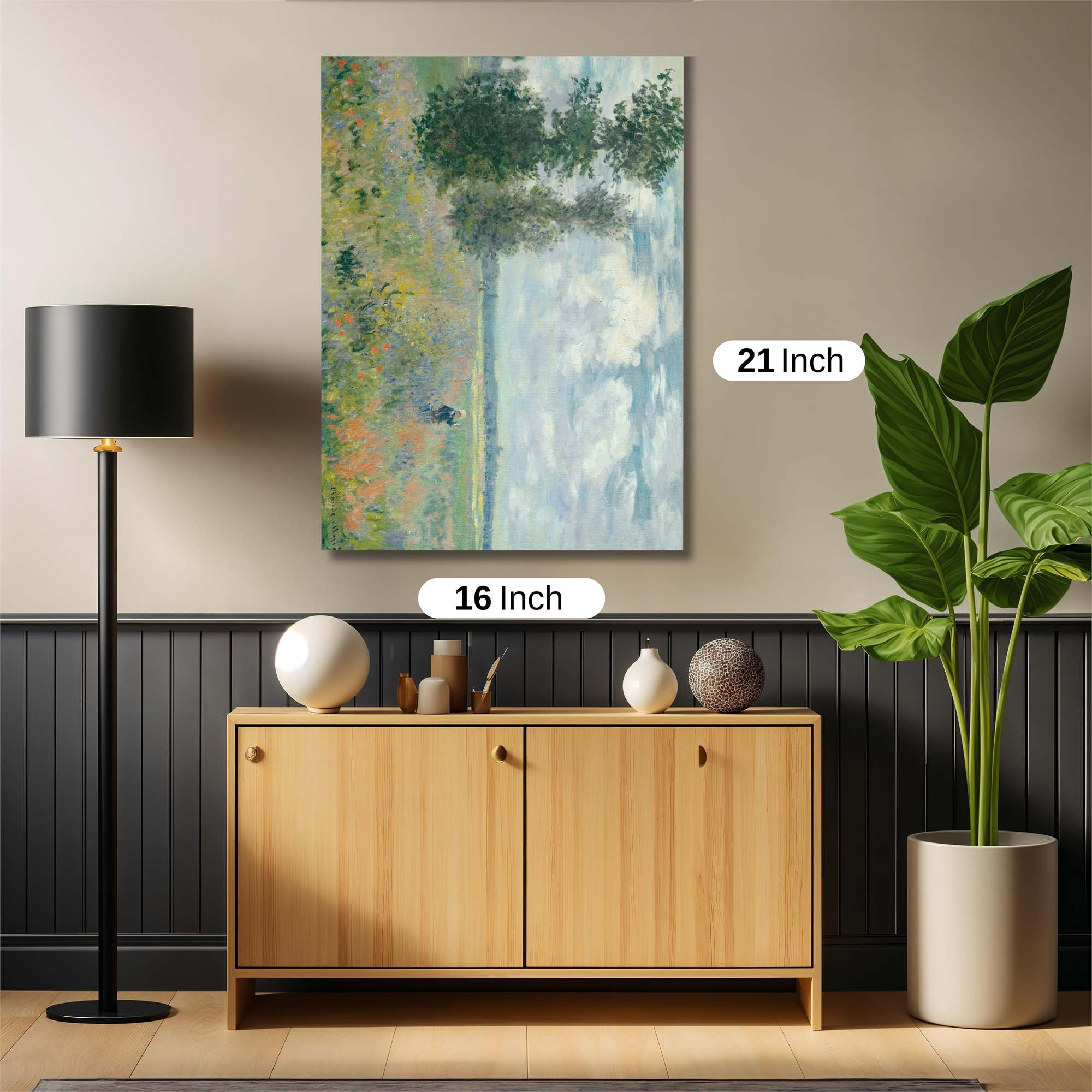 Monet Serenity Safe Wall Magnetic / M