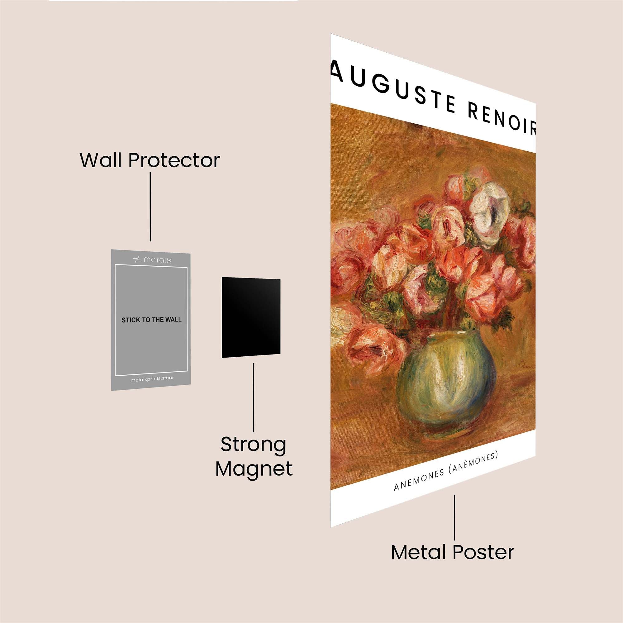 Renoir Radiance Safe Wall Magnetic / M