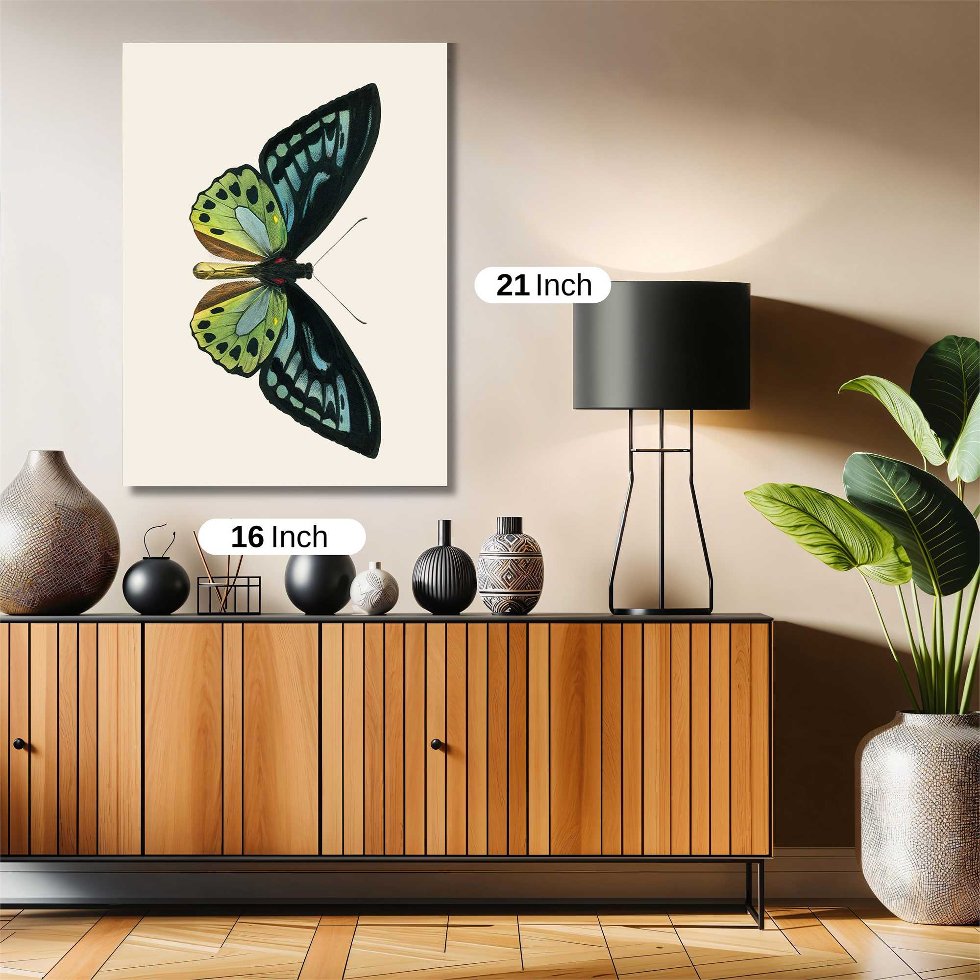 Butterfly Elegance Safe Wall Magnetic / M