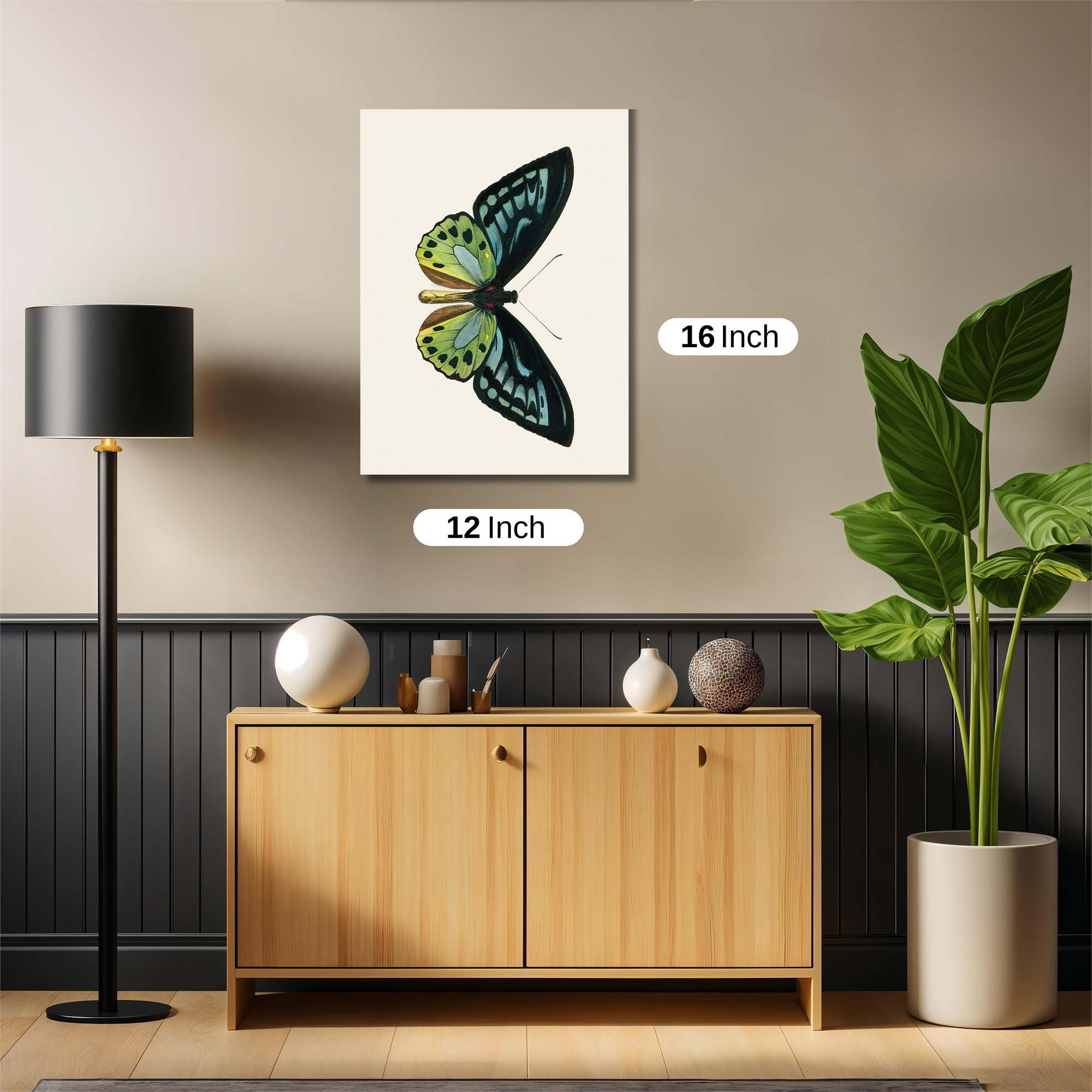 Butterfly Elegance Safe Wall Magnetic / M
