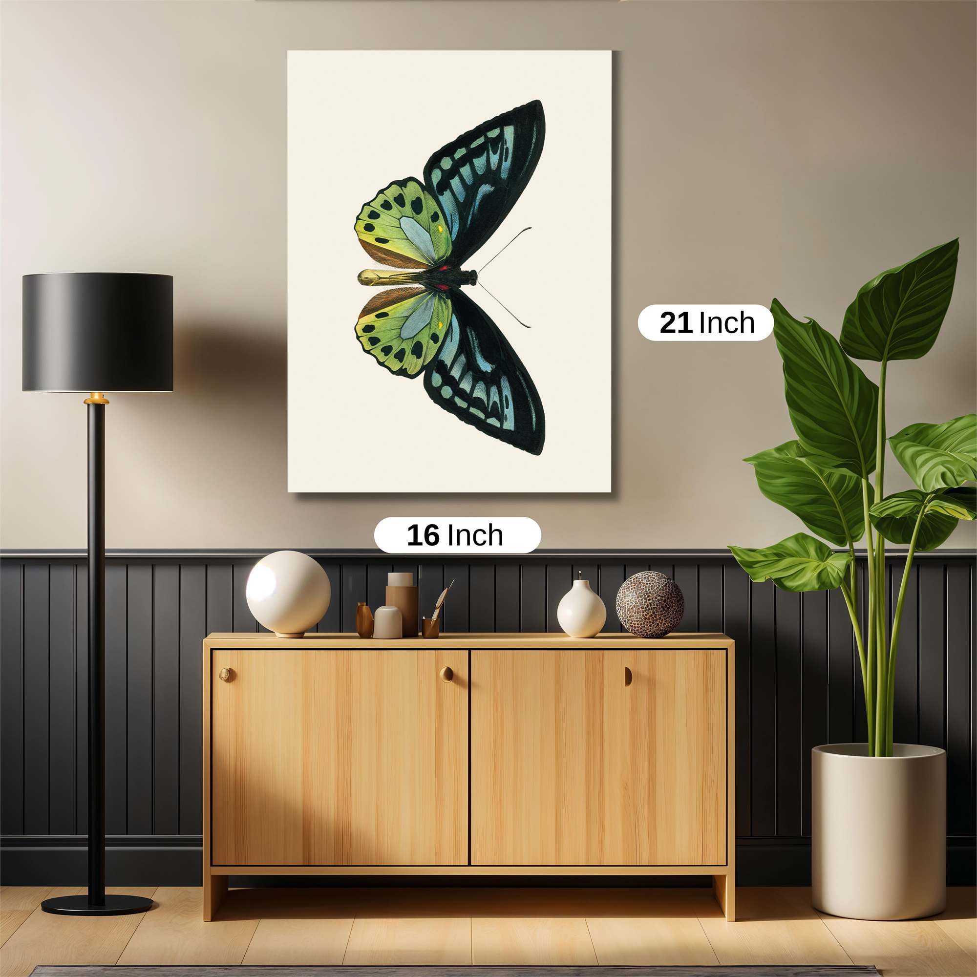 Butterfly Elegance Safe Wall Magnetic / M