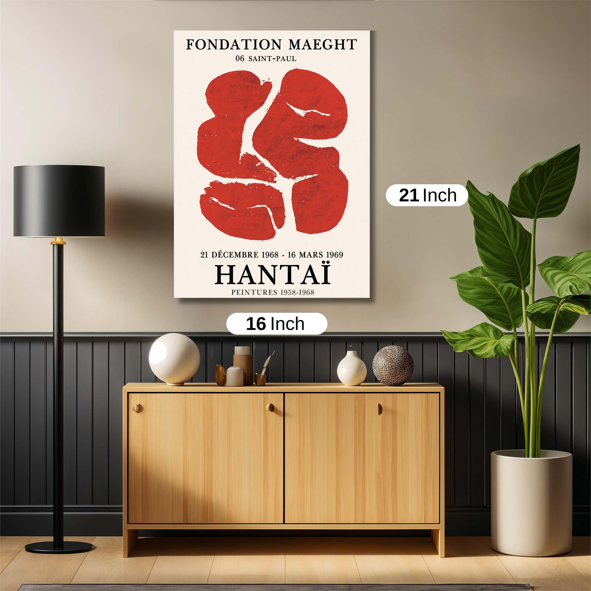 Hantai Harmony Safe Wall Magnetic / M