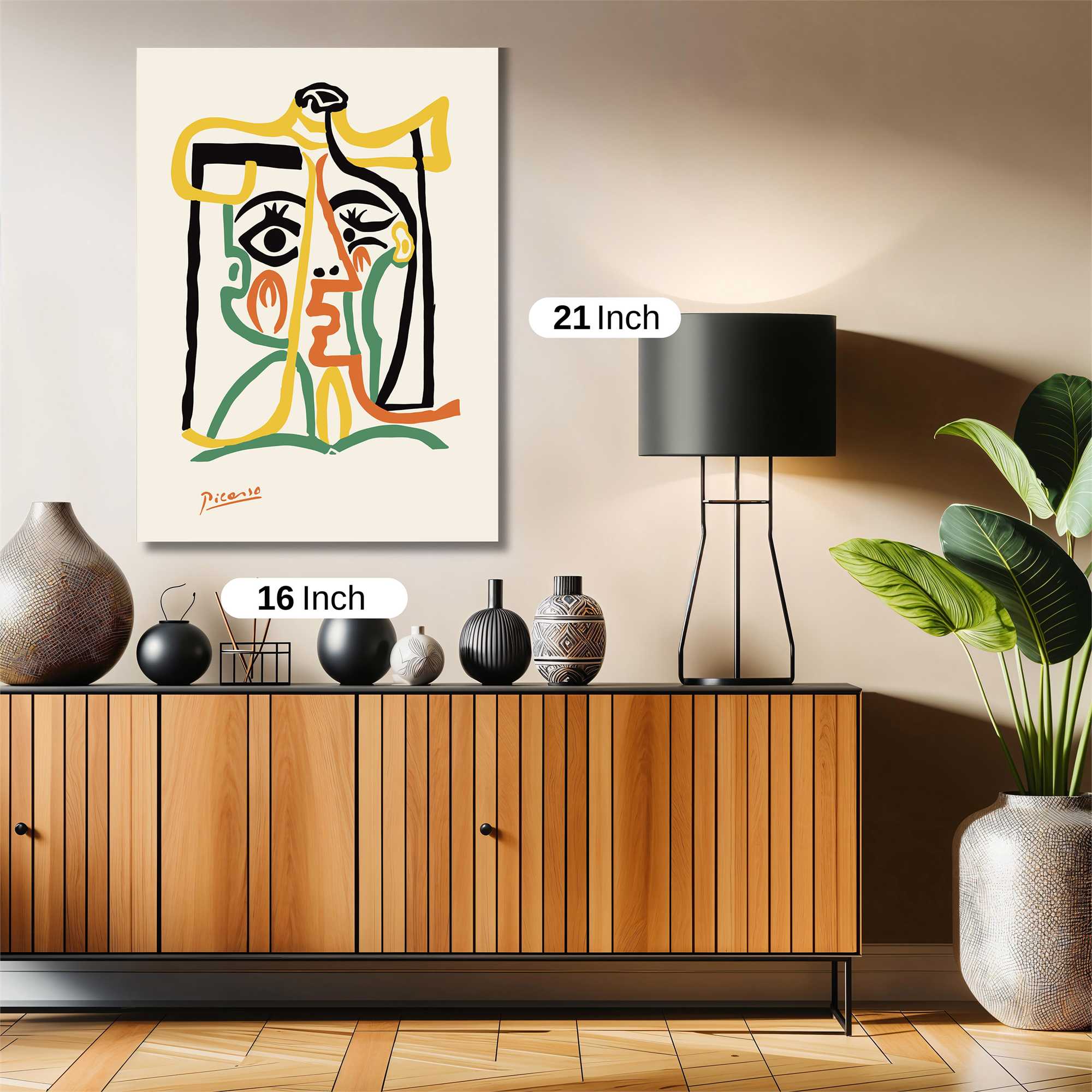 Picasso Whimsy Safe Wall Magnetic / M