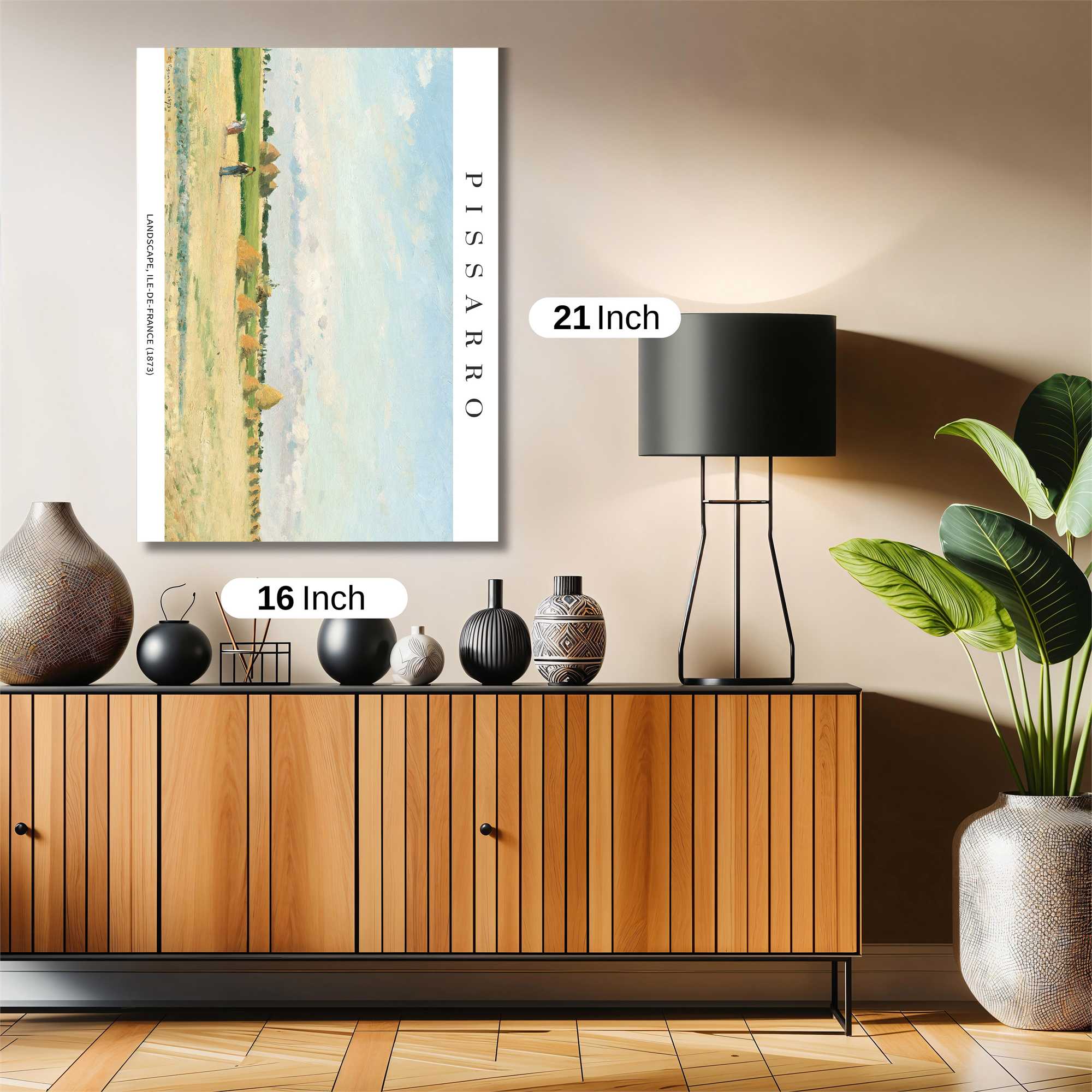 Pissarro Peaceful Safe Wall Magnetic / M