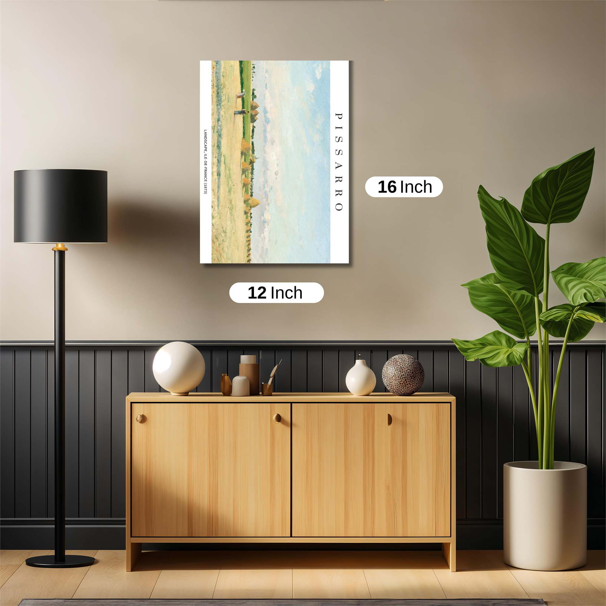 Pissarro Peaceful Safe Wall Magnetic / M