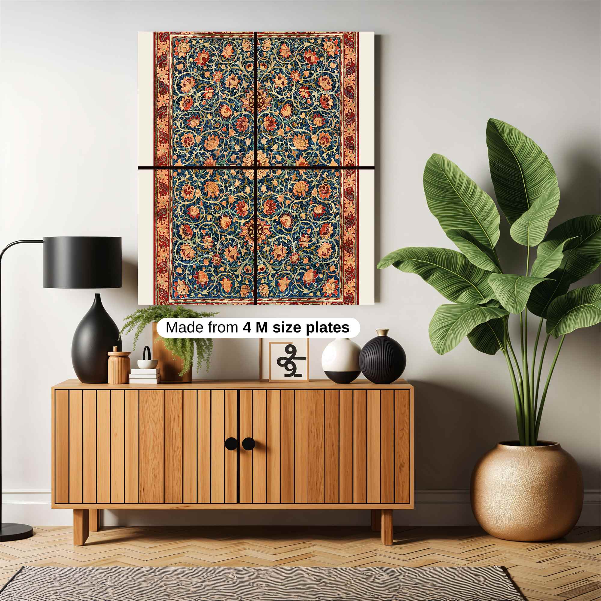Ornate Serenity Safe Wall Magnetic / M