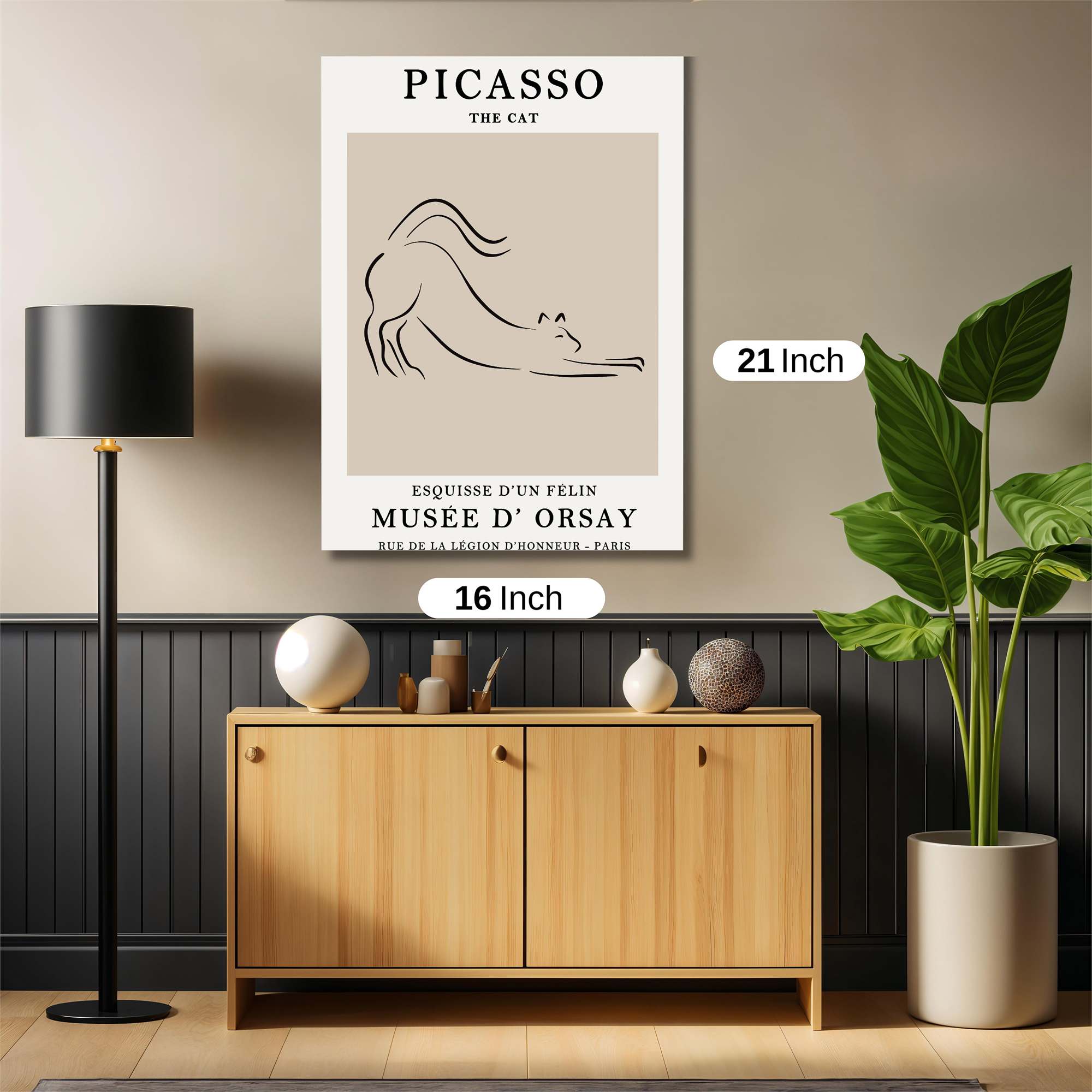 Picasso Playful Safe Wall Magnetic / M