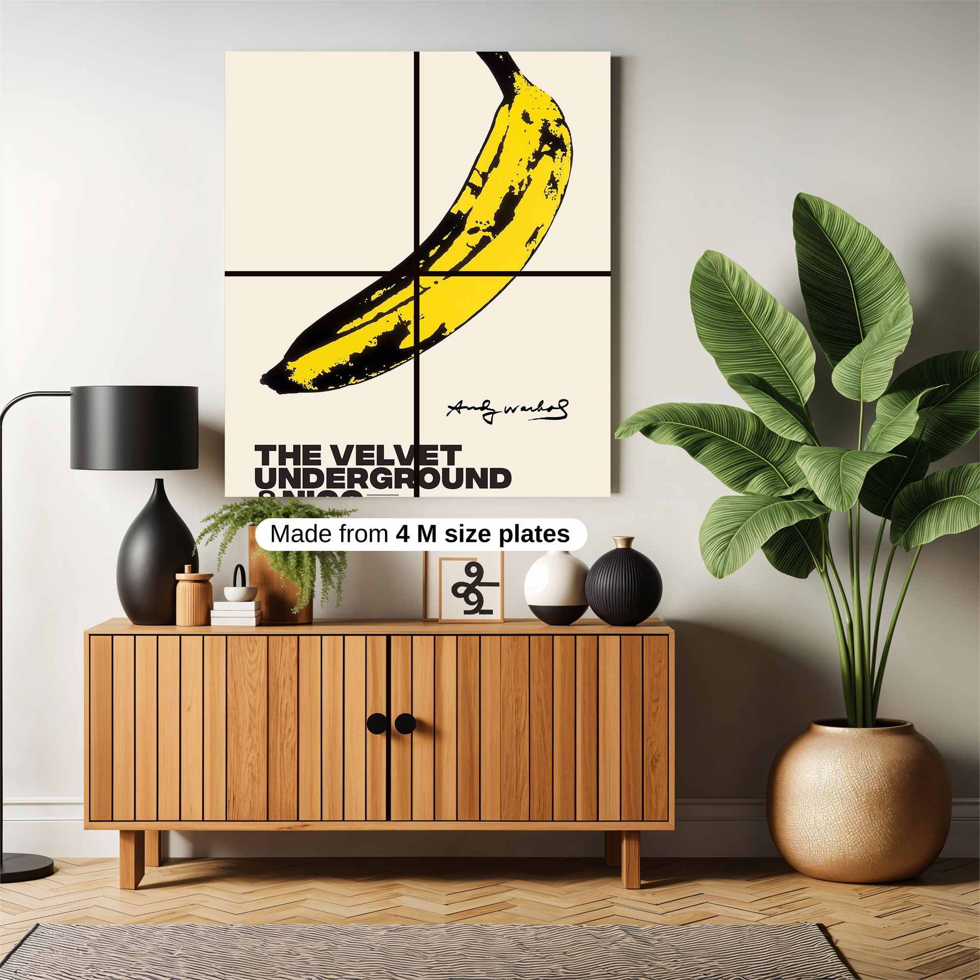 Banana Bliss Safe Wall Magnetic / M