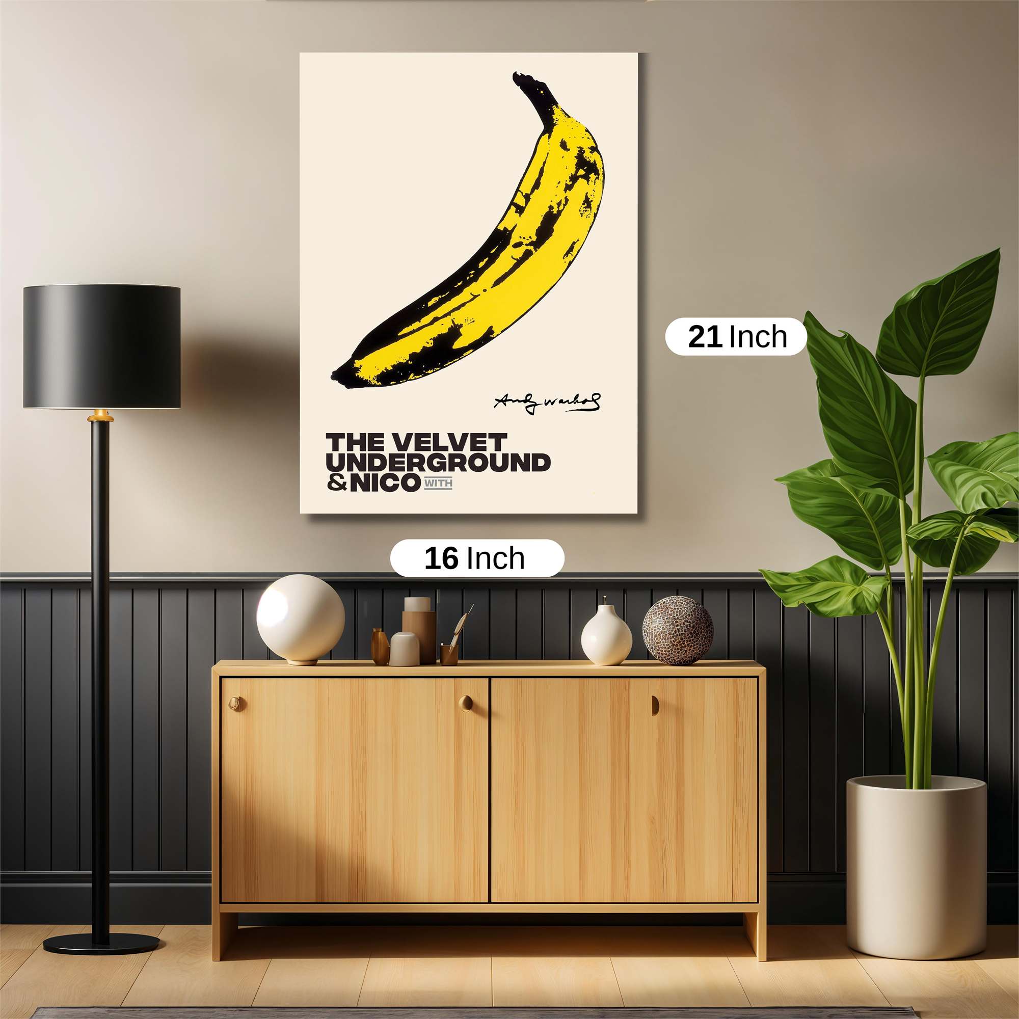 Banana Bliss Safe Wall Magnetic / M