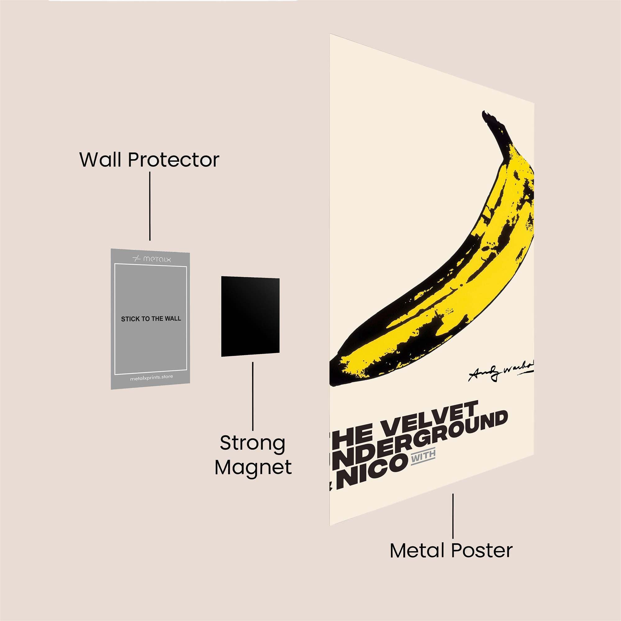 Banana Bliss Safe Wall Magnetic / M