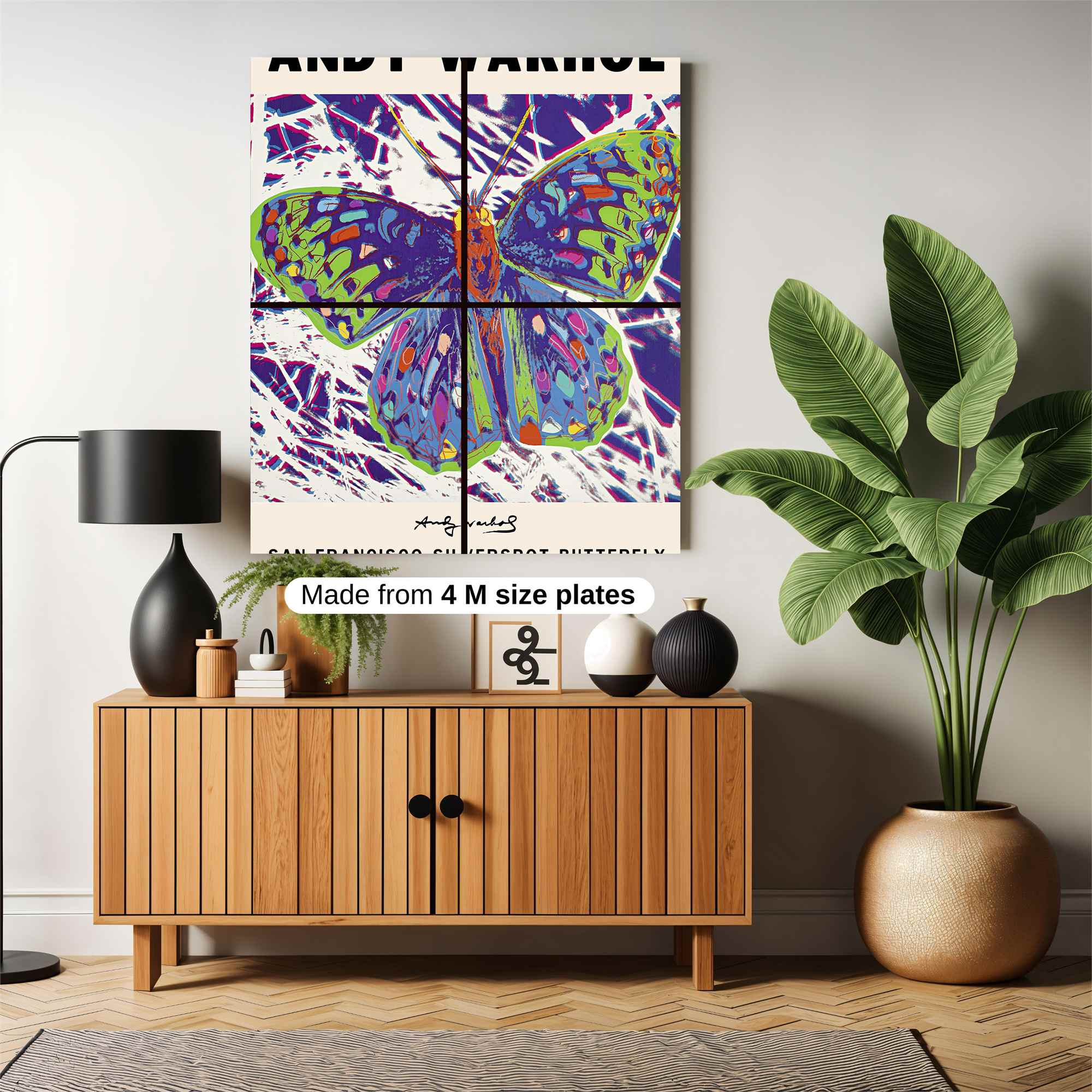 Warhol Whimsy Safe Wall Magnetic / M