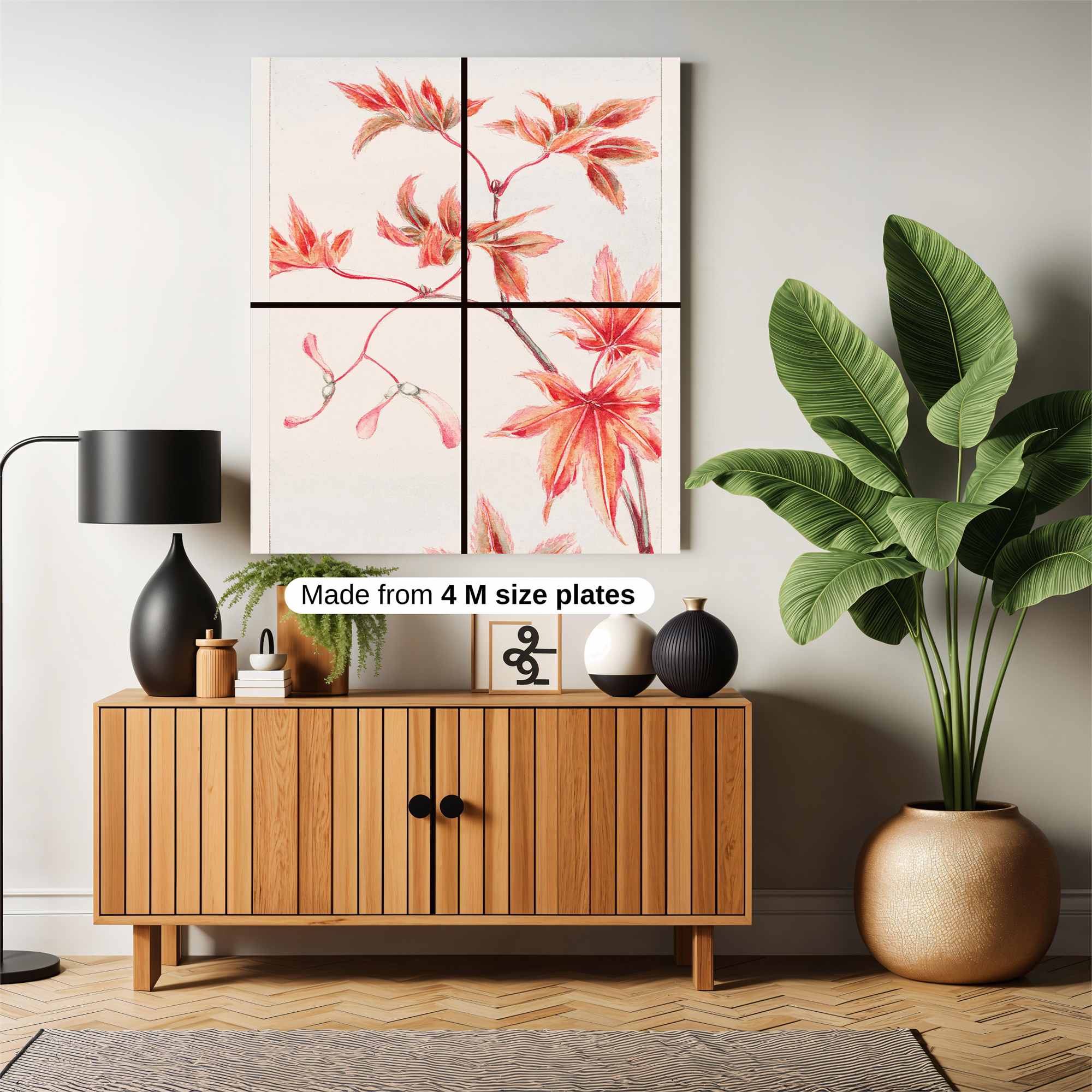 Maple Whimsy Safe Wall Magnetic / M