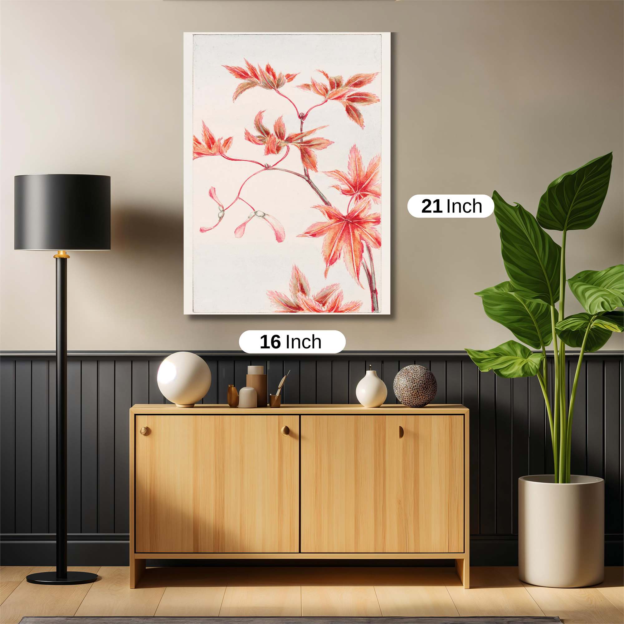 Maple Whimsy Safe Wall Magnetic / M