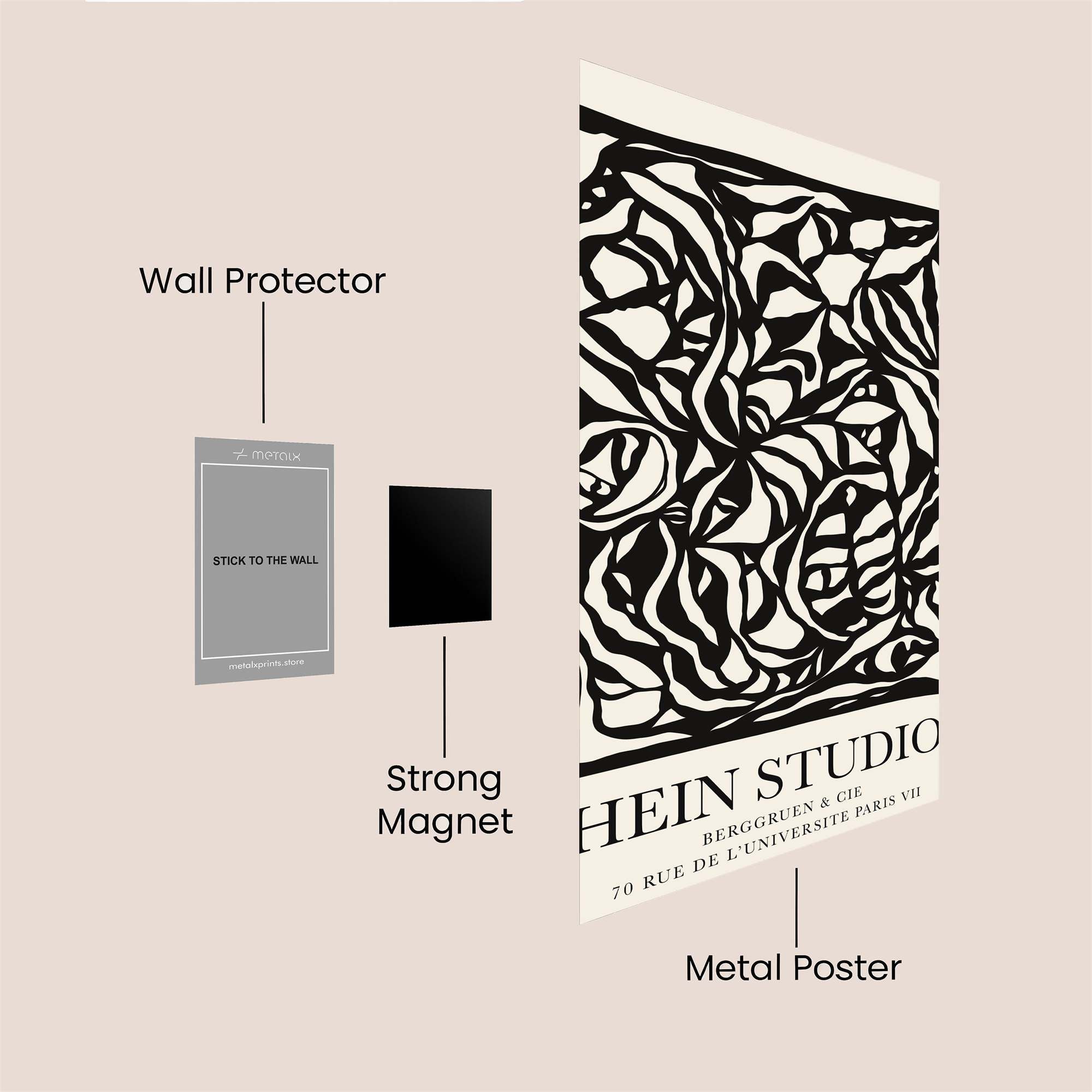 Hein Whimsy Safe Wall Magnetic / M
