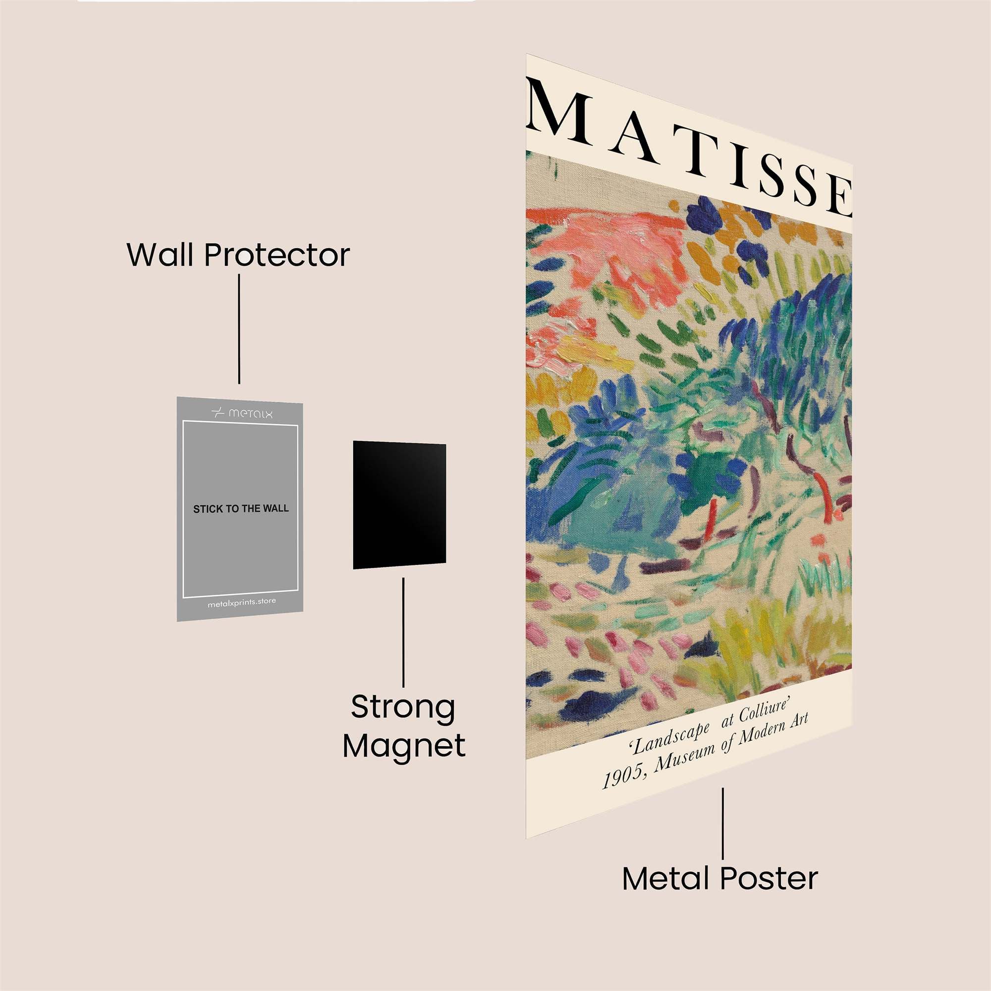 Matisse Melody Safe Wall Magnetic / M