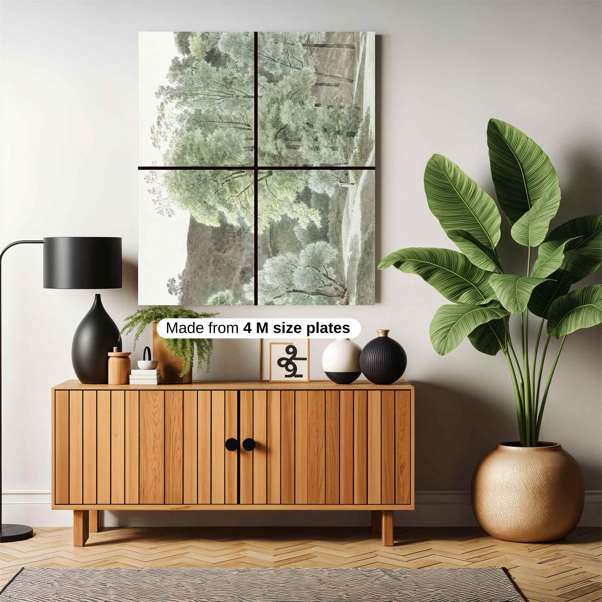 Forest Serenity Safe Wall Magnetic / M