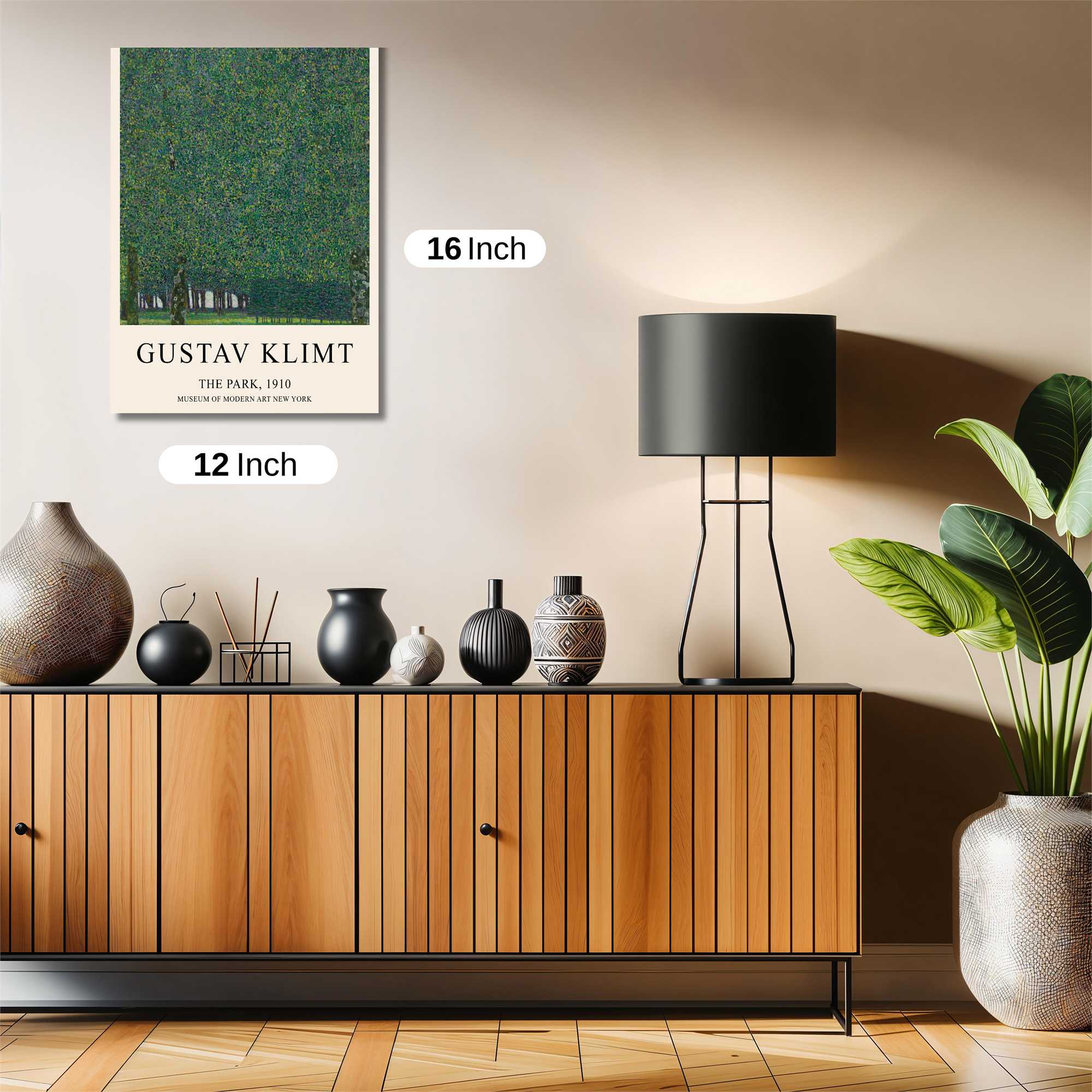 Klimt Serene Safe Wall Magnetic / M