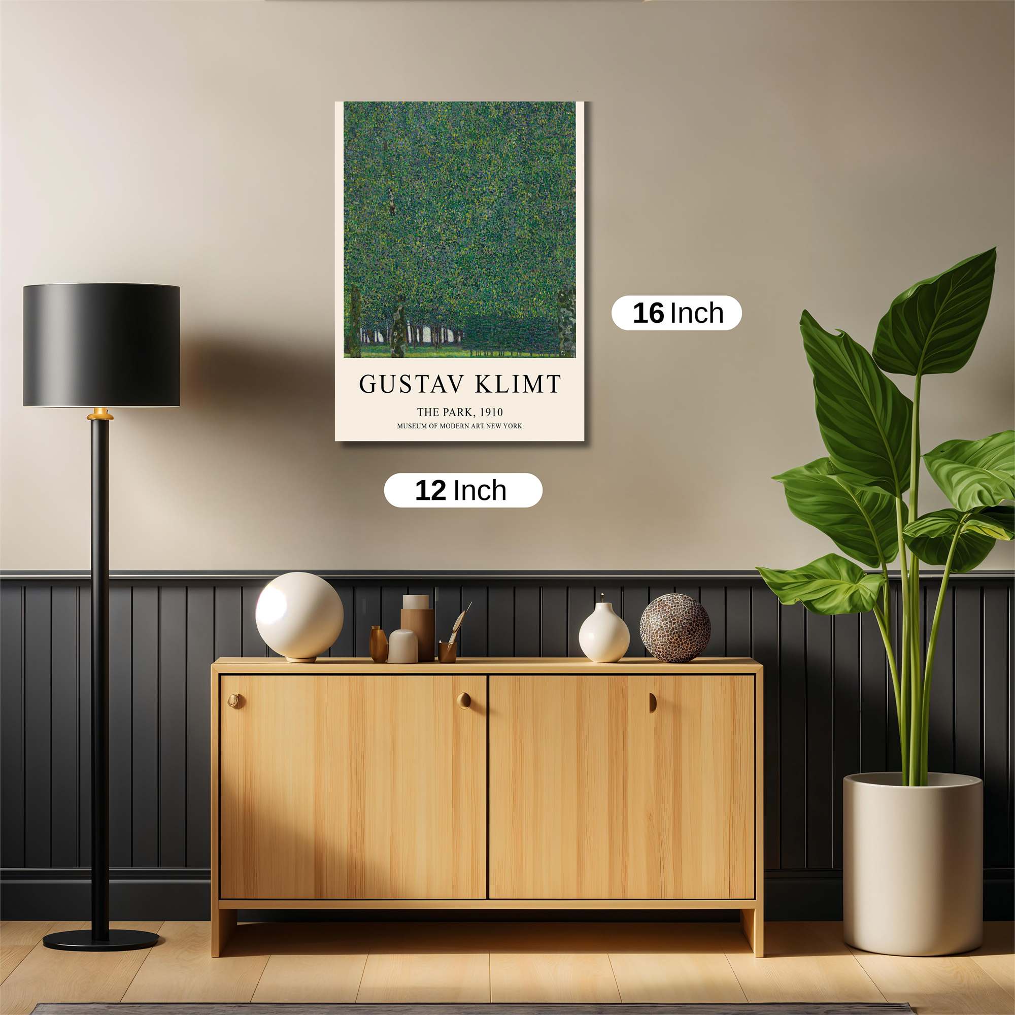 Klimt Serene Safe Wall Magnetic / M
