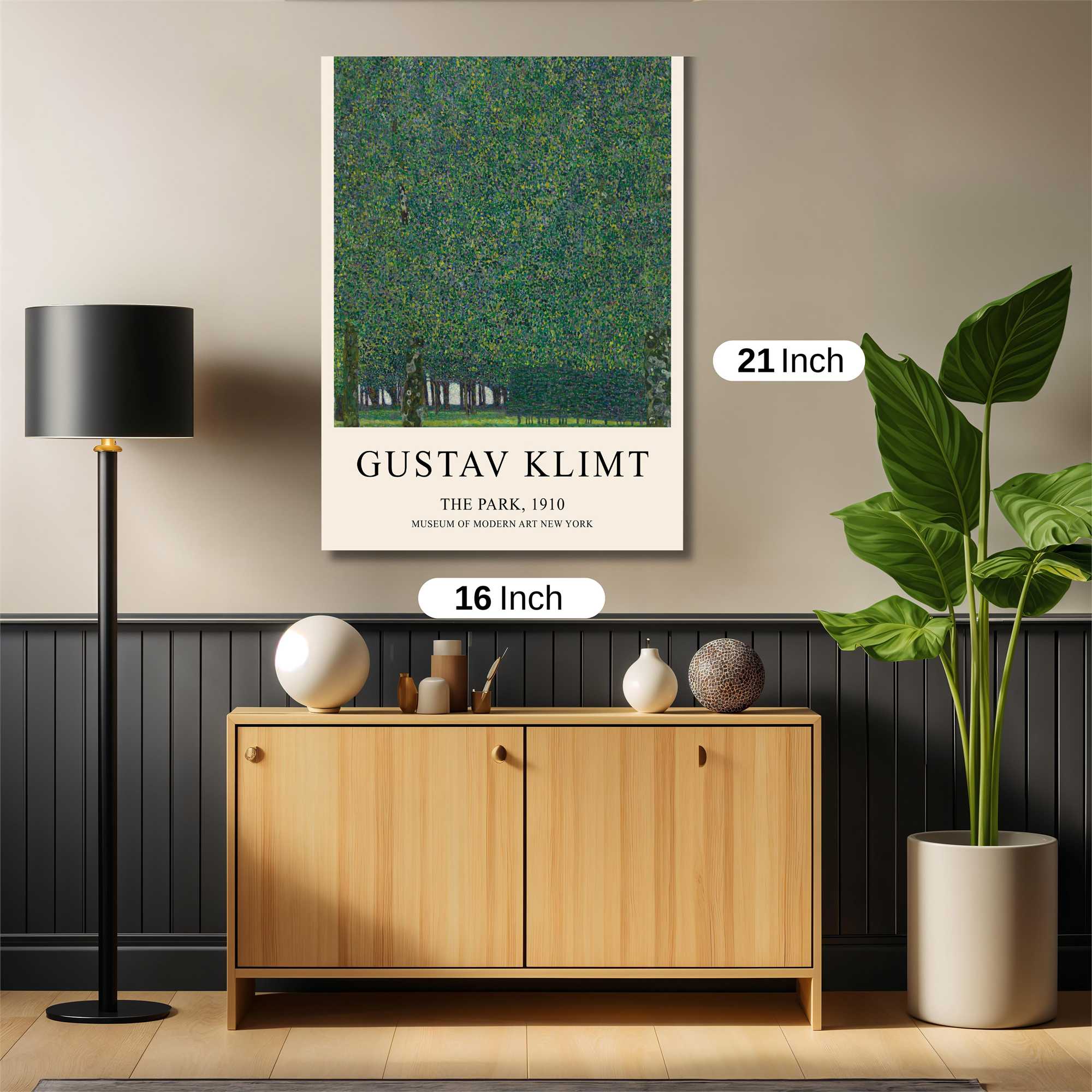 Klimt Serene Safe Wall Magnetic / M