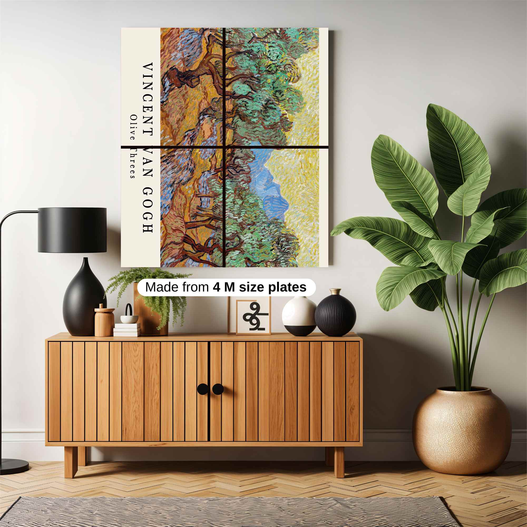 Olive Serenity Safe Wall Magnetic / M