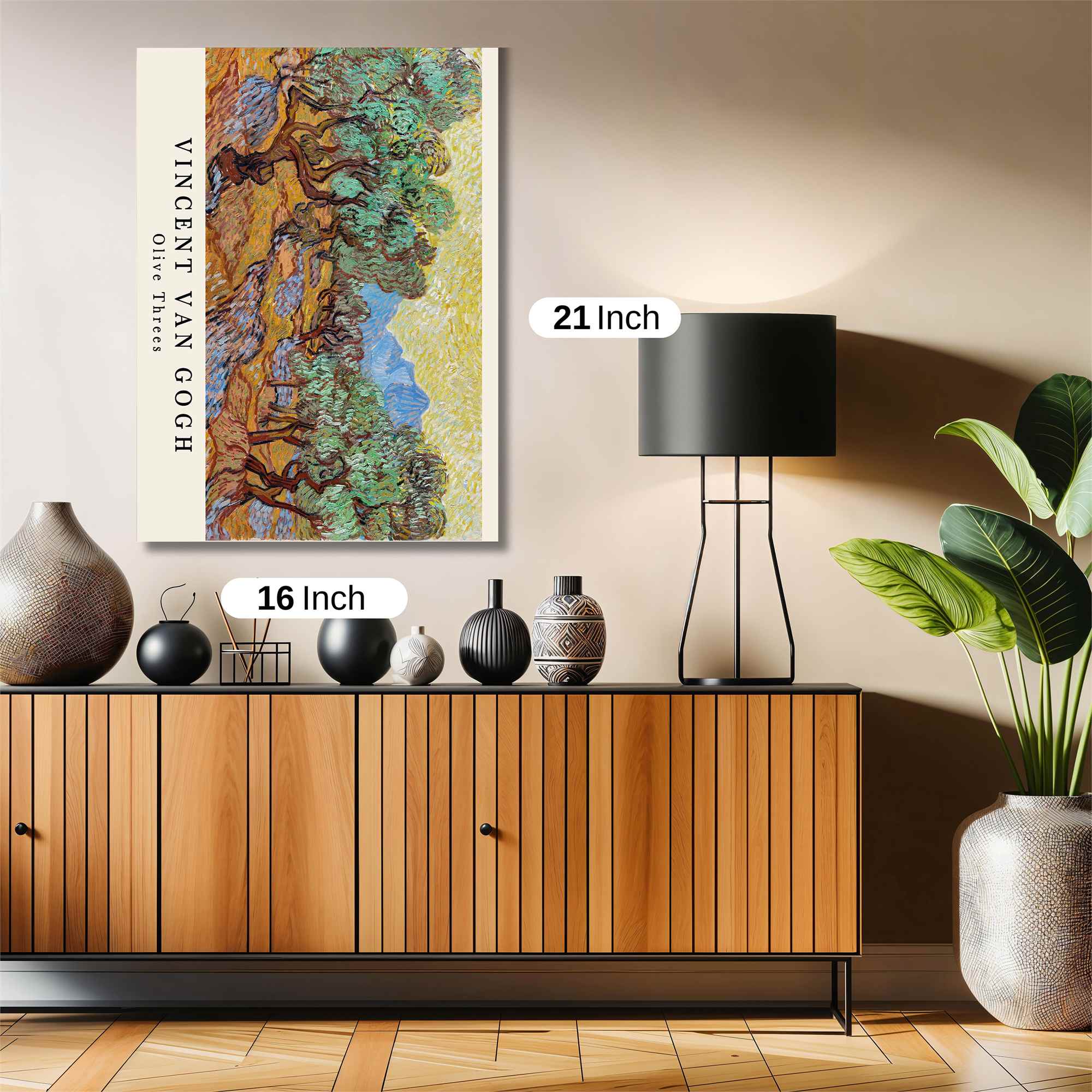 Olive Serenity Safe Wall Magnetic / M