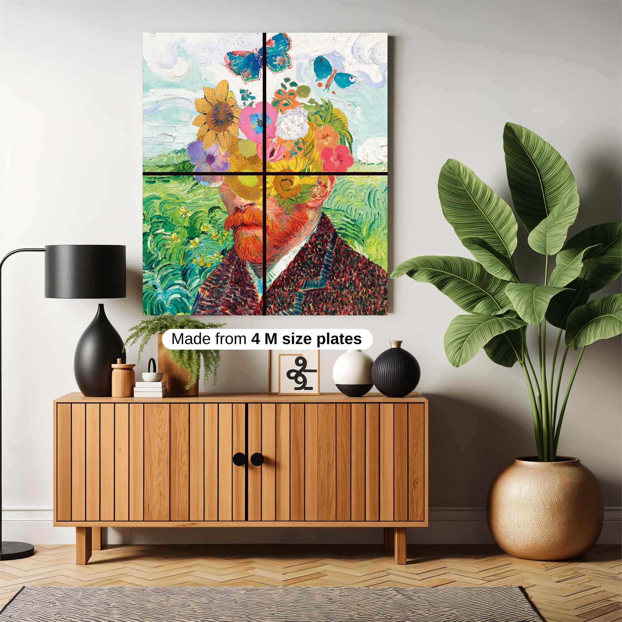 VanGogh Bloom Safe Wall Magnetic / M