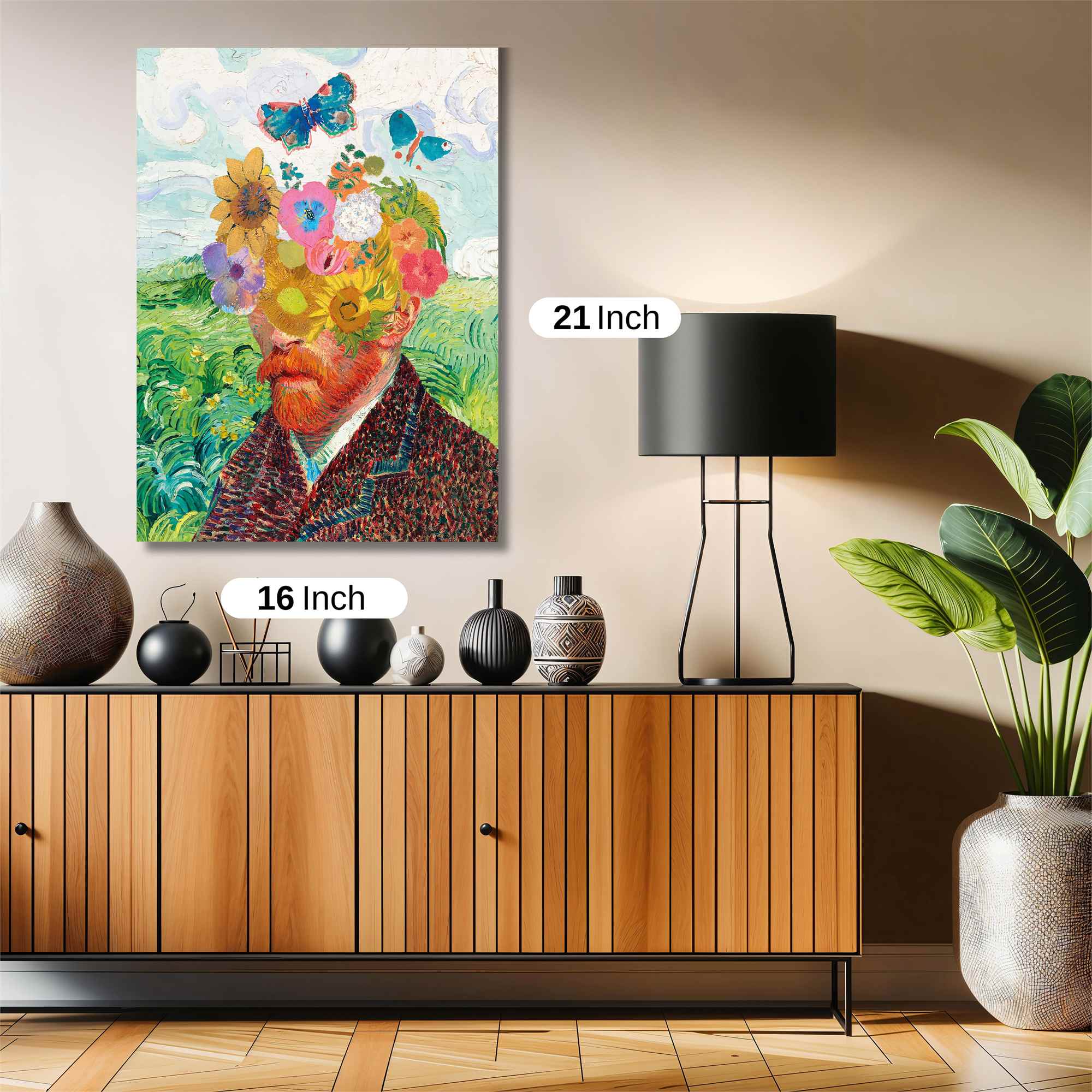 VanGogh Bloom Safe Wall Magnetic / M