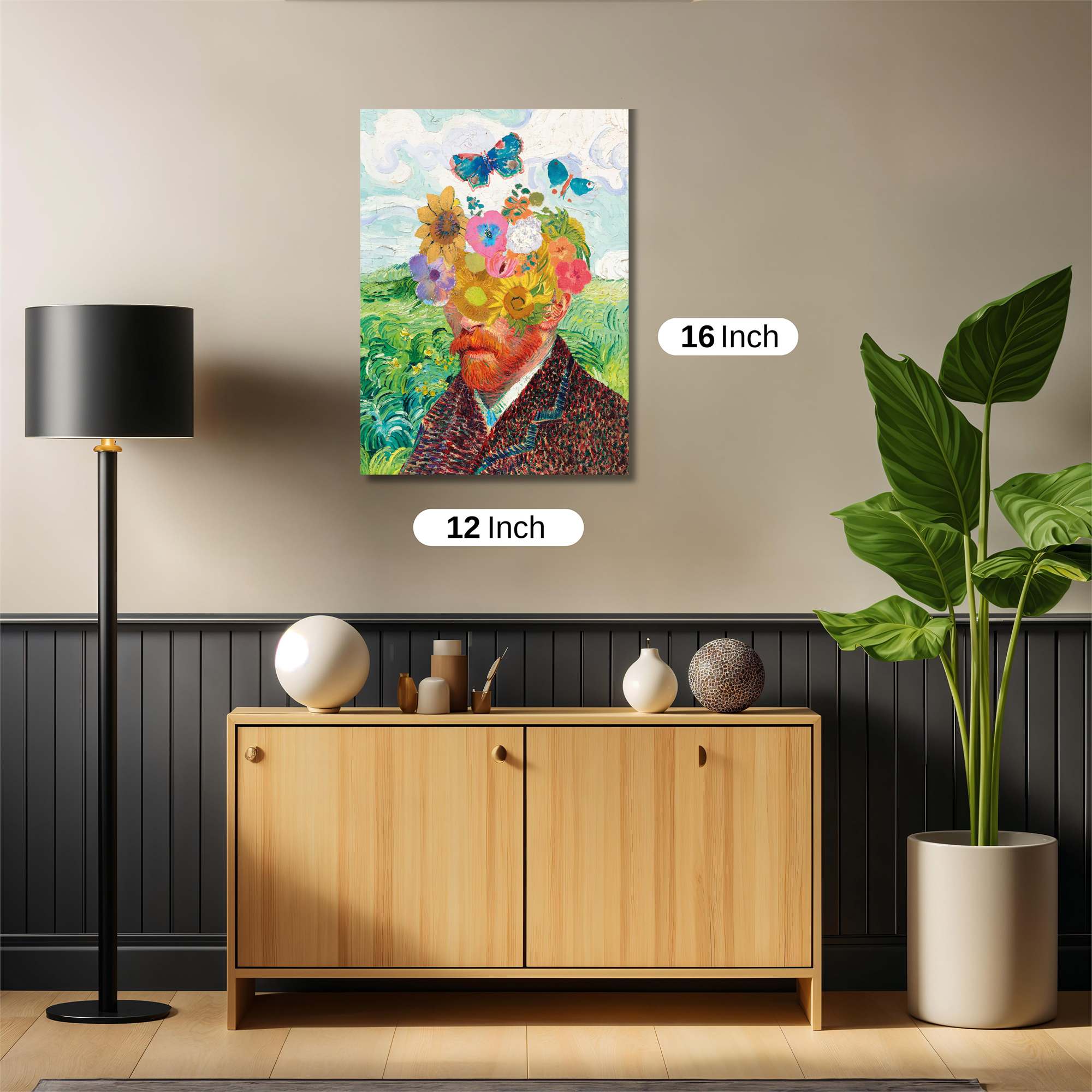 VanGogh Bloom Safe Wall Magnetic / M