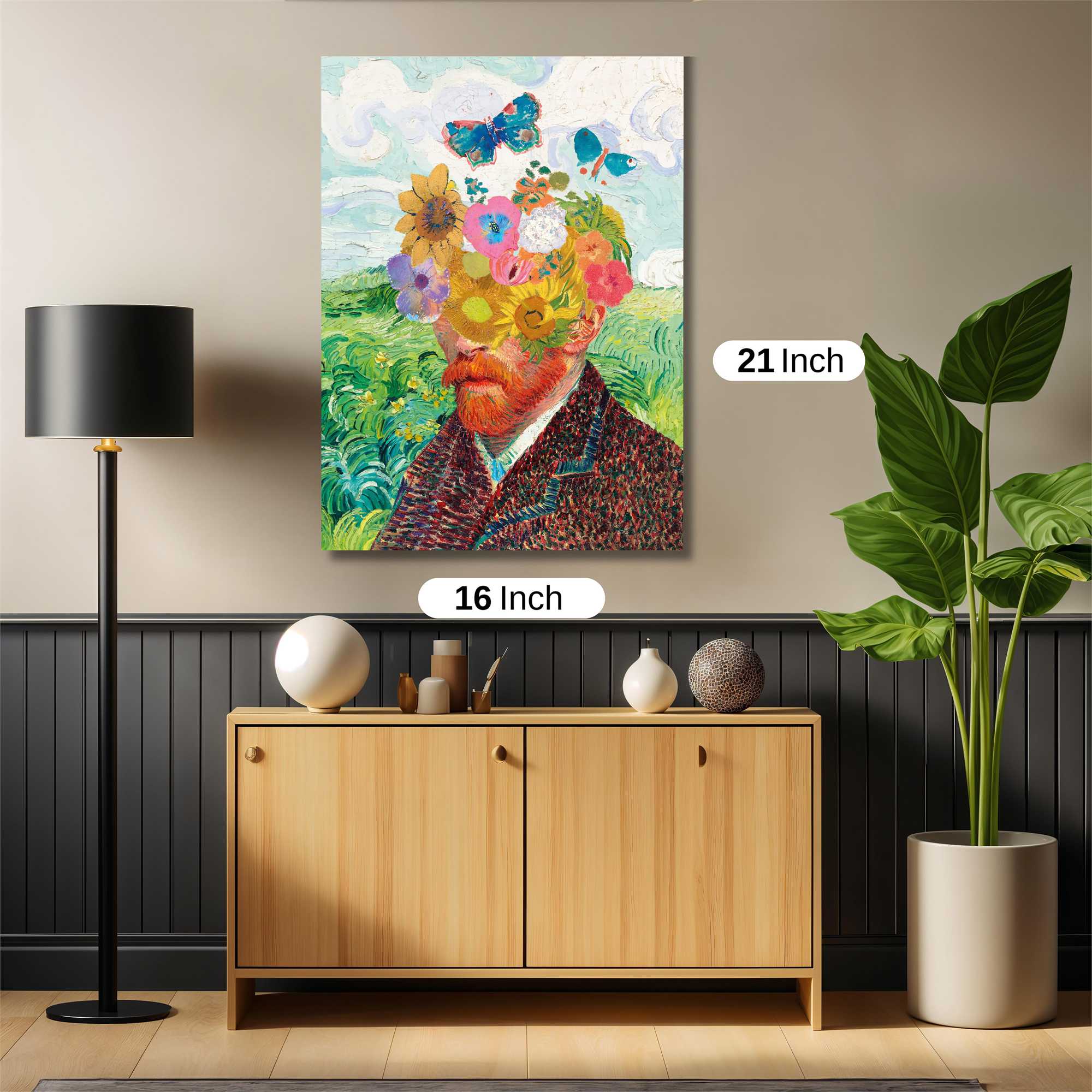 VanGogh Bloom Safe Wall Magnetic / M